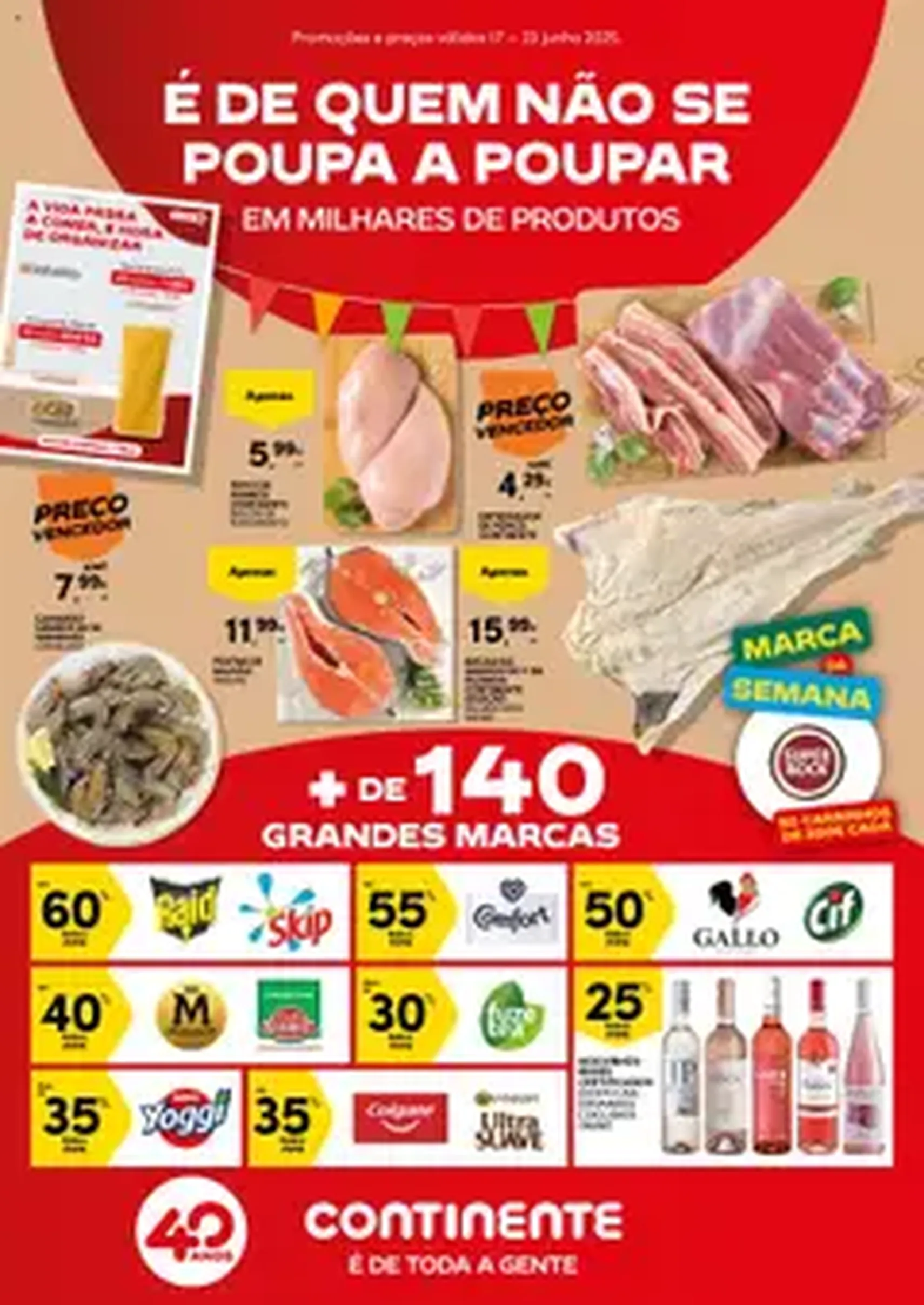 Continente - Semanal - folheto válido a partir de 17/06/2025 página 1 de 1