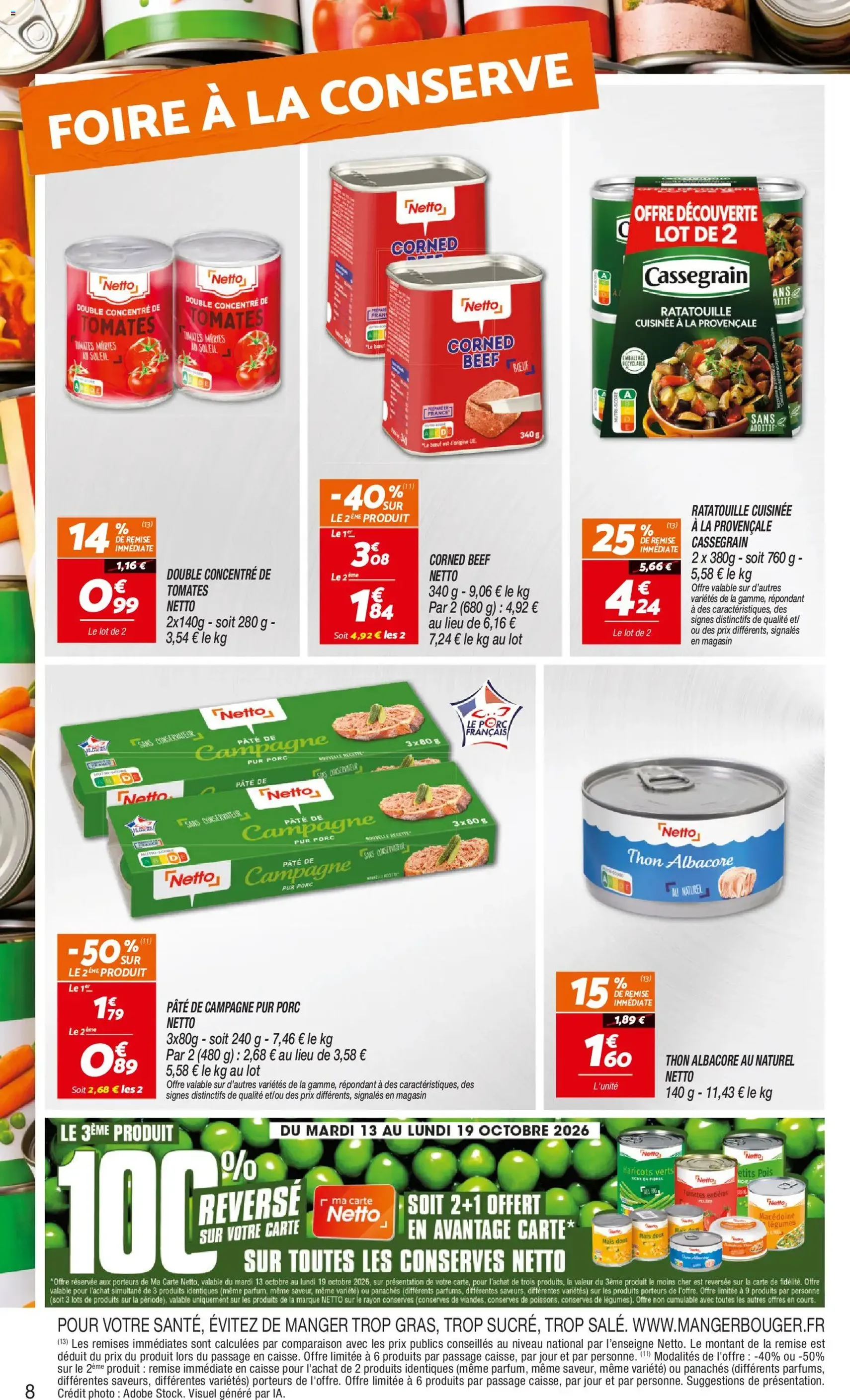 Netto catalogue - brochure valable à partir du 13/10/2026, page 8 sur 24