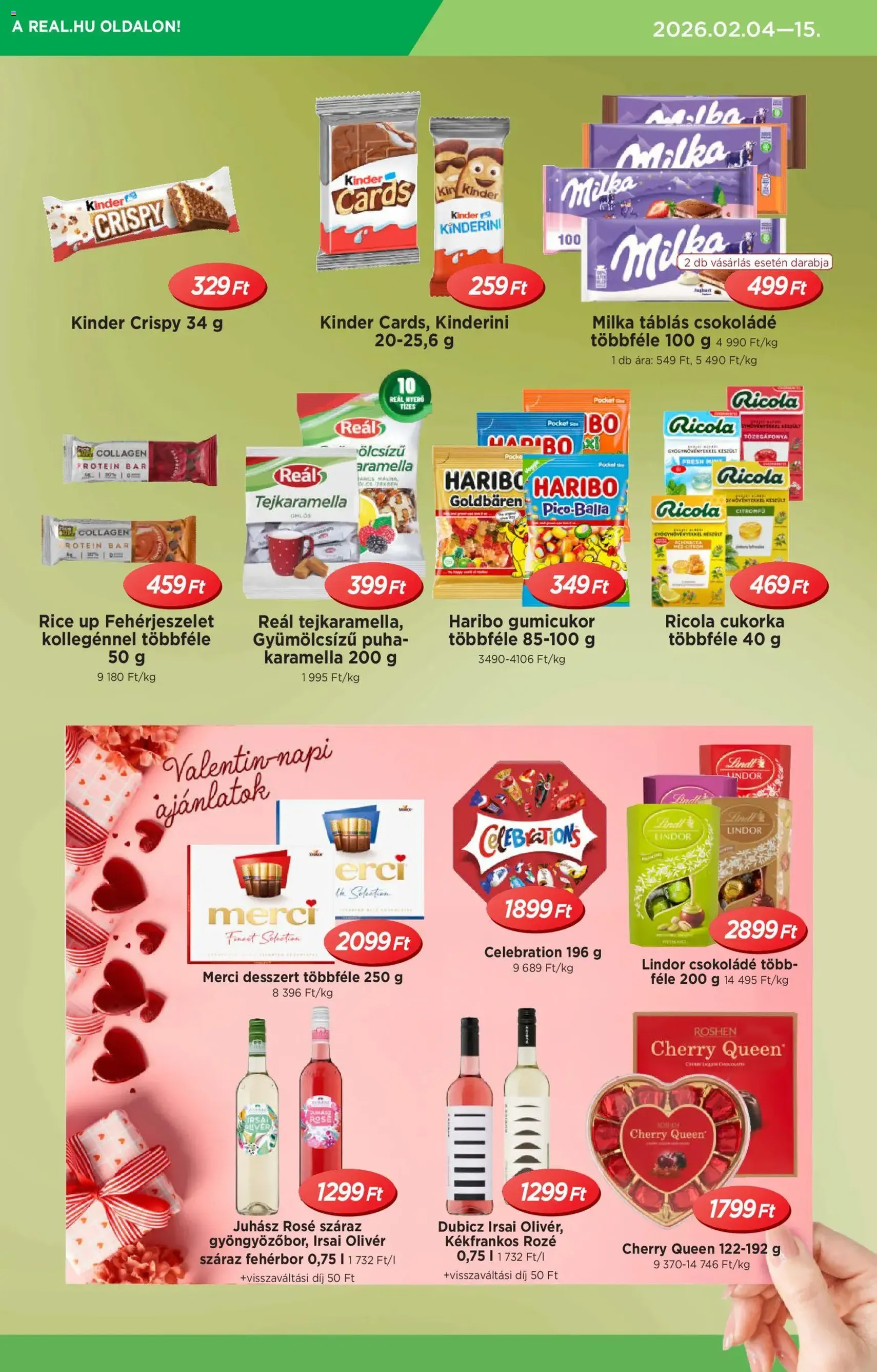 Reál Akciós újság - 2026.02.04. érvényes szórólap 13 oldal 20 oldalból