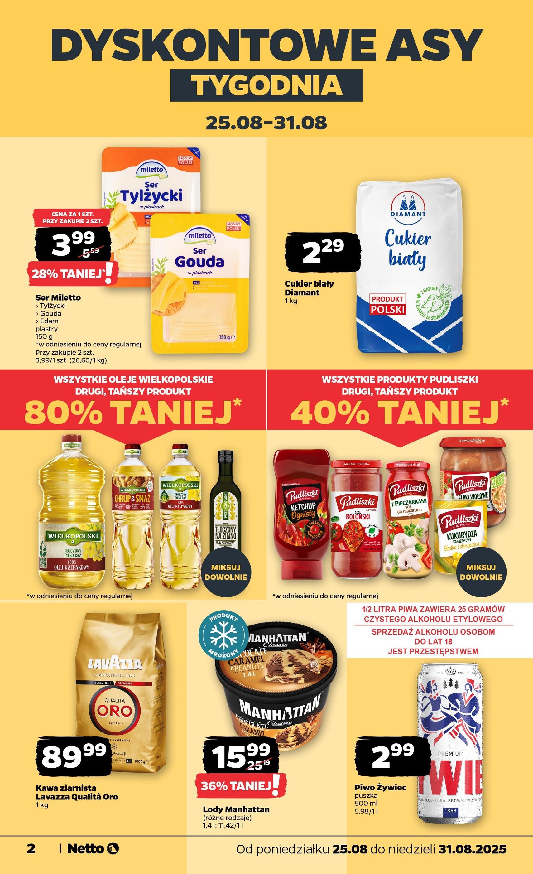 Netto gazetka - Spożywcza - ważny gazetka od 25.08.2025 strona 2 z 31 Netto gazetka - Spożywcza - ważny gazetka od 25.08.2025 strona 2 z 31