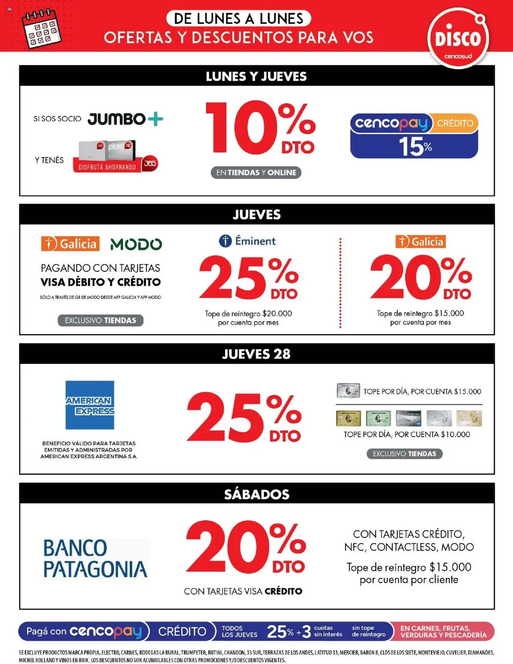 Disco ofertas - folleto válido desde 01/08/2025 página 10 de 11