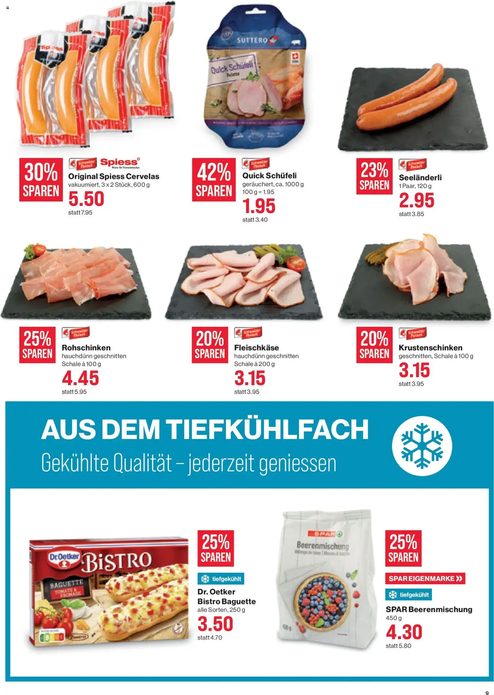 SPAR Aktionen - Gültiger Prospekt ab 30.10.2025, Seite 9 von insgesamt 25 SPAR Aktionen - Gültiger Prospekt ab 30.10.2025, Seite 9 von insgesamt 25
