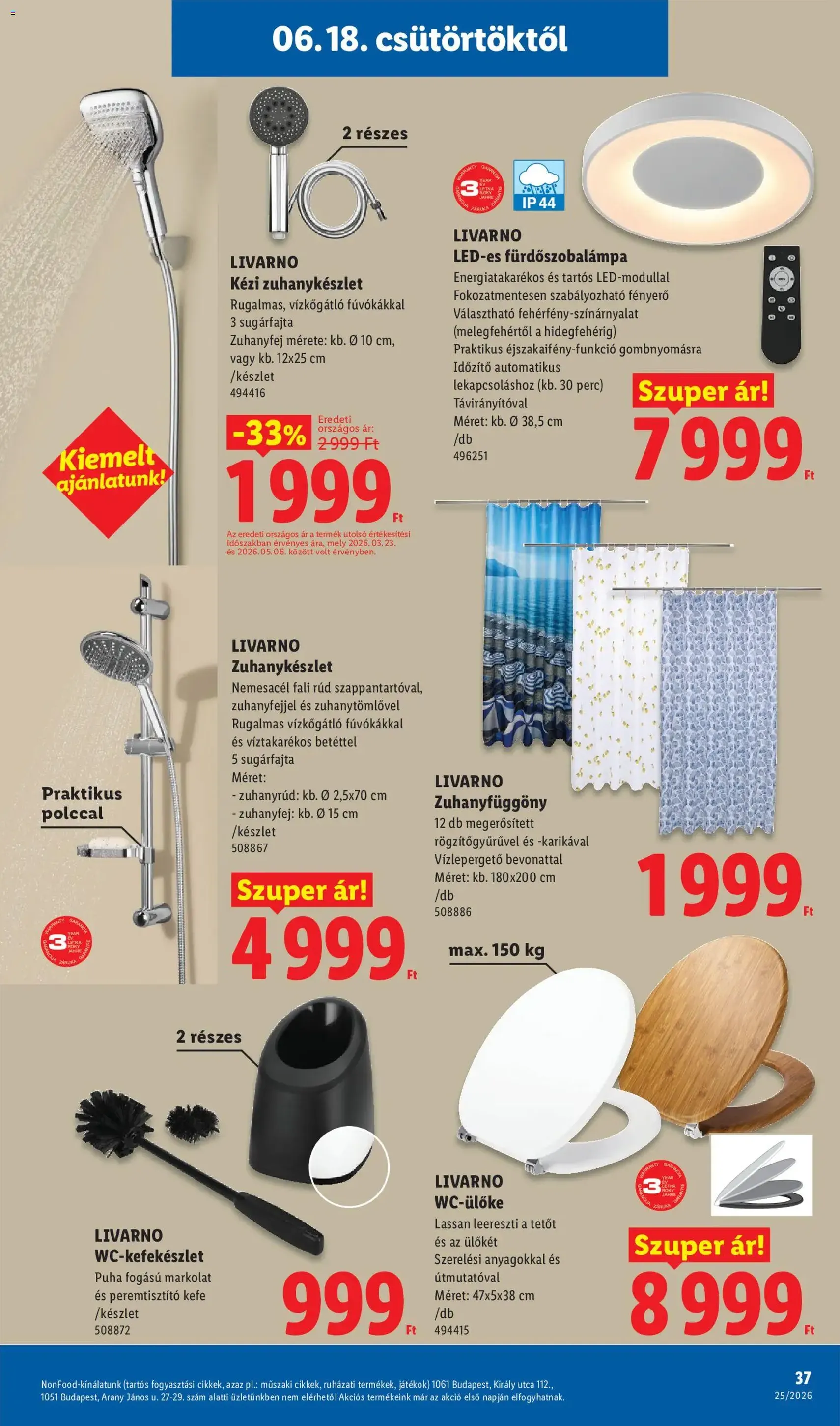 Lidl akciós újság - 2026.06.18. érvényes szórólap 37 oldal 78 oldalból