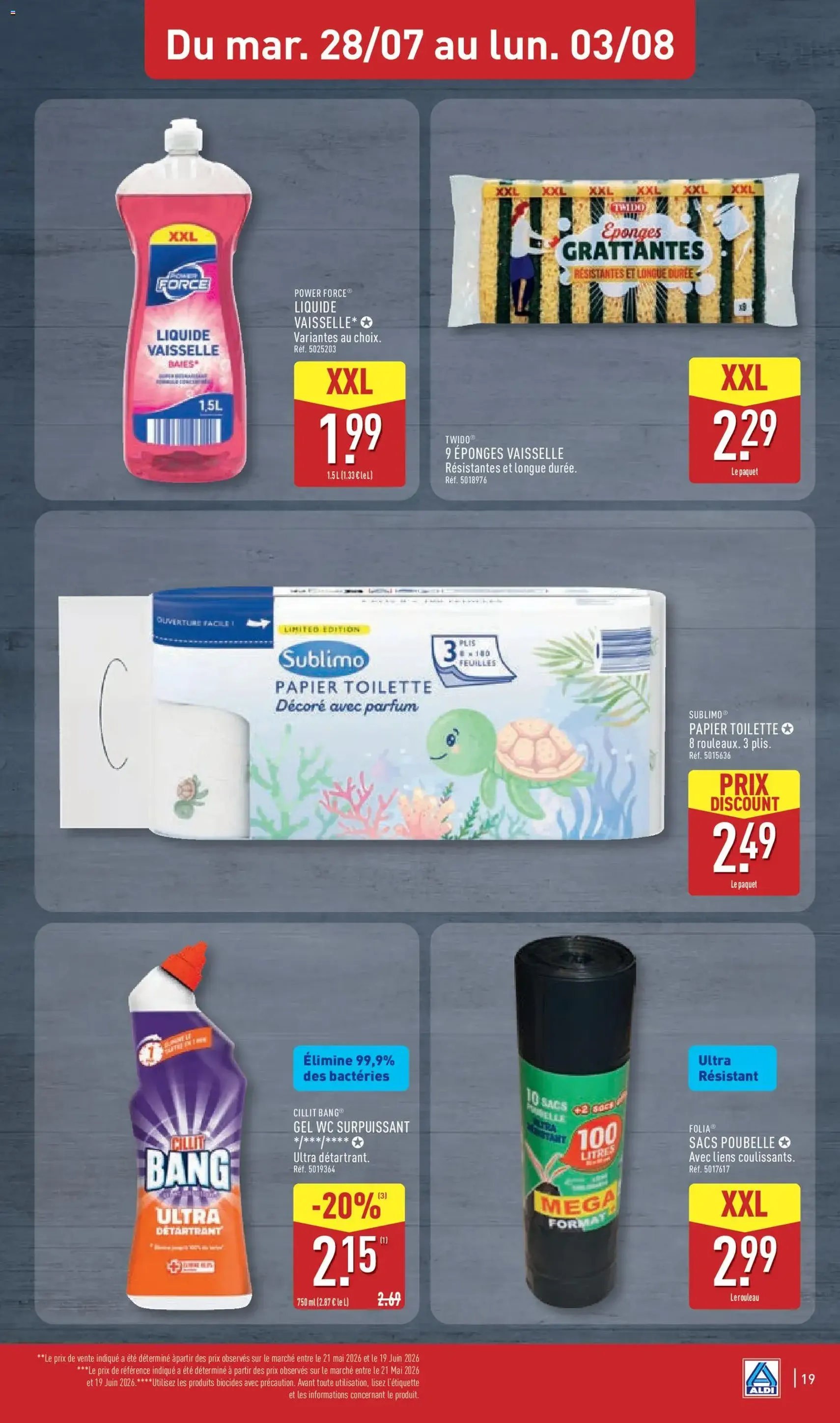 Aldi catalogue - brochure valable à partir du 28/07/2026, page 23 sur 45