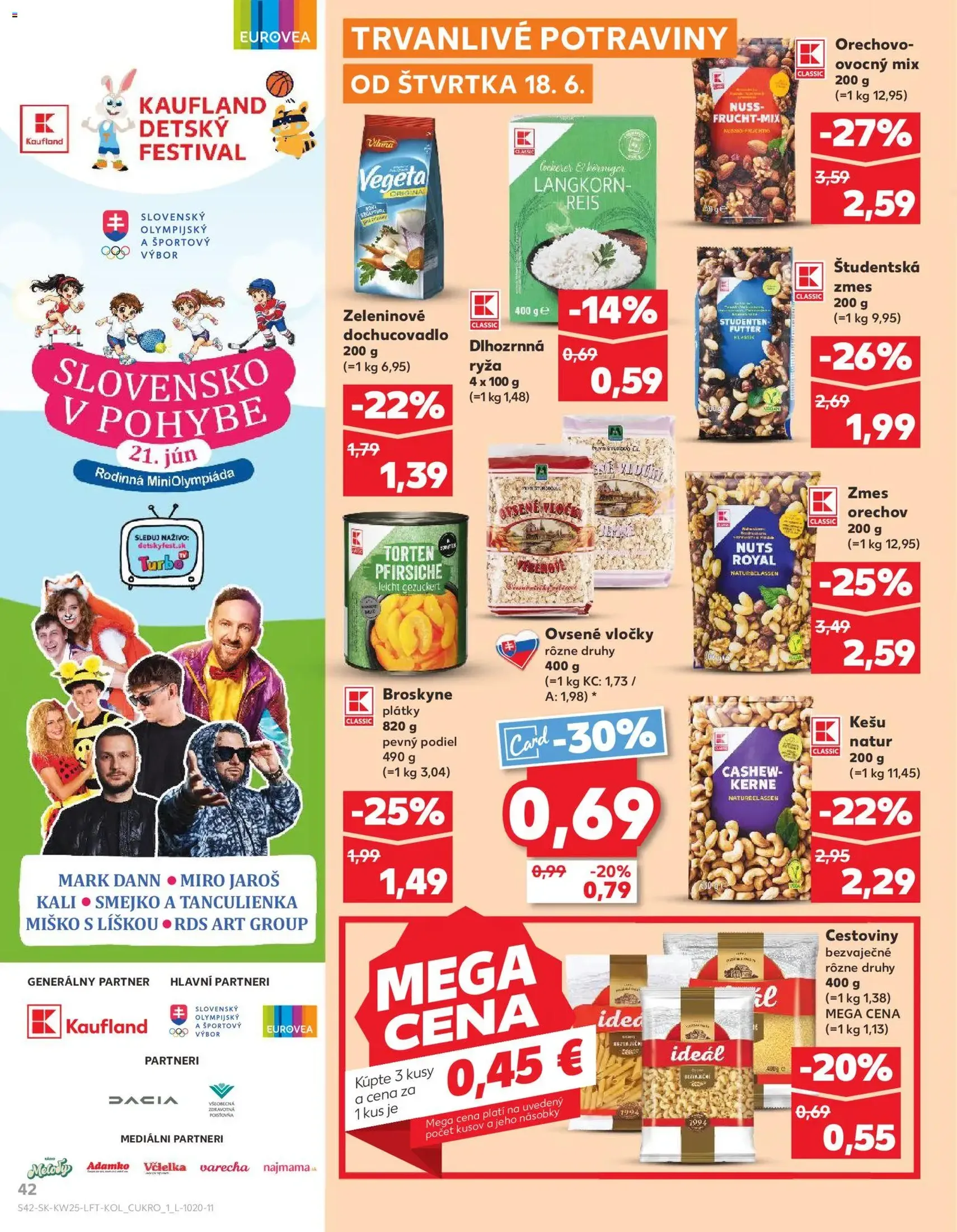 Kaufland SK akciós újság - 2026.06.18. érvényes szórólap 42 oldal 84 oldalból