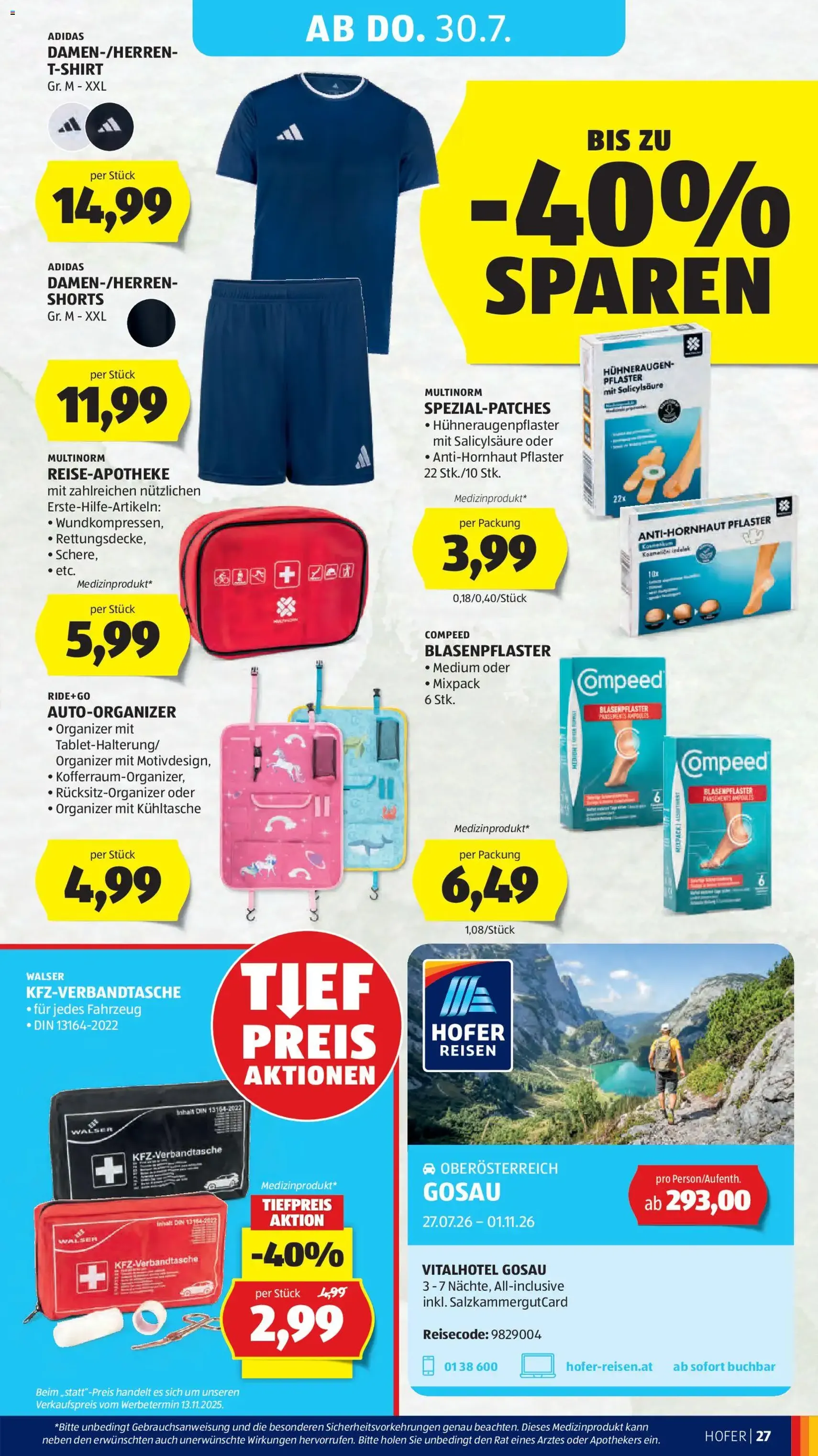 Hofer Flugblatt - Gültiger Prospekt ab 24.07.2026, Seite 37 von insgesamt 52