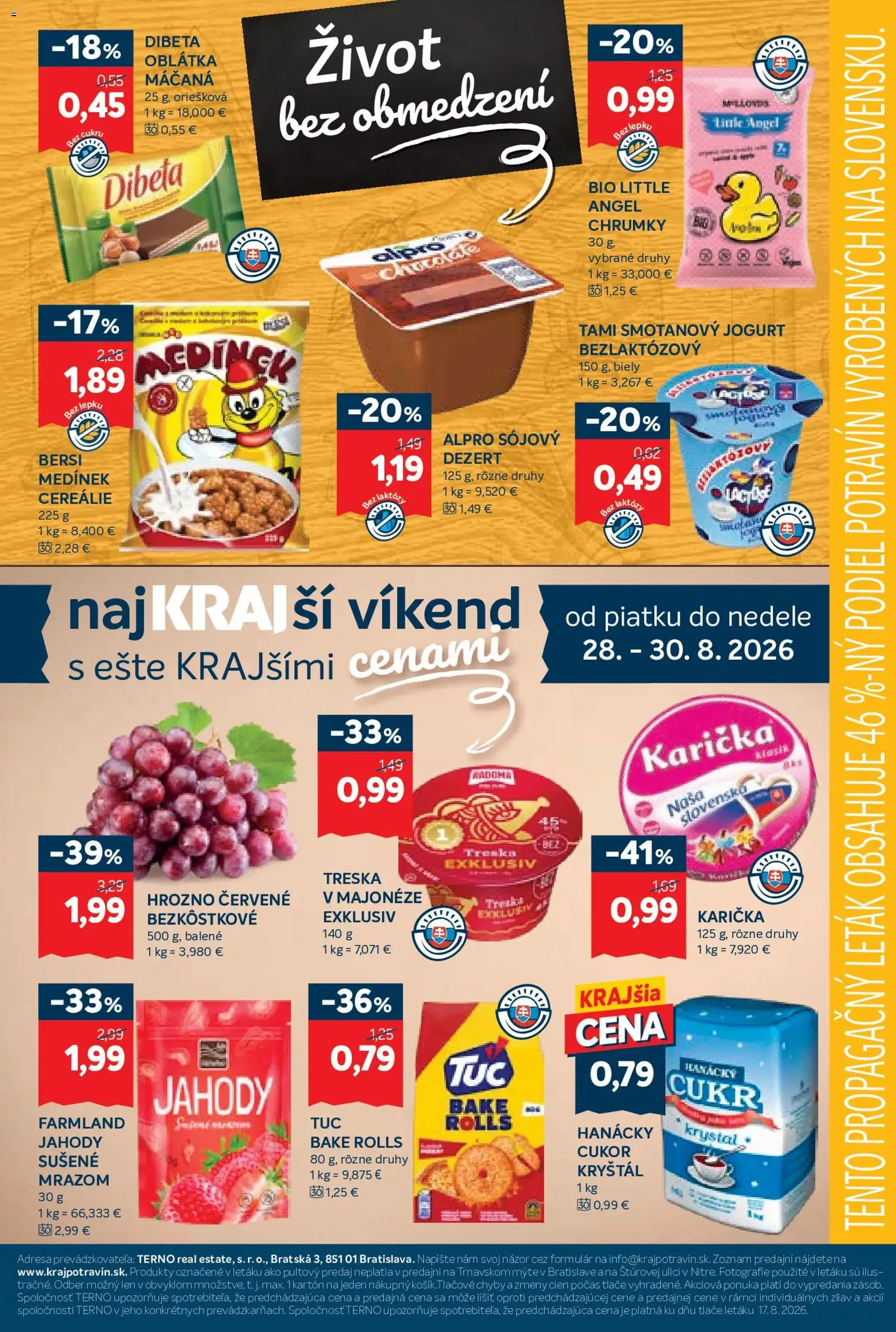 Kraj leták - platný leták od 27.08.2026 strana 17 z 18