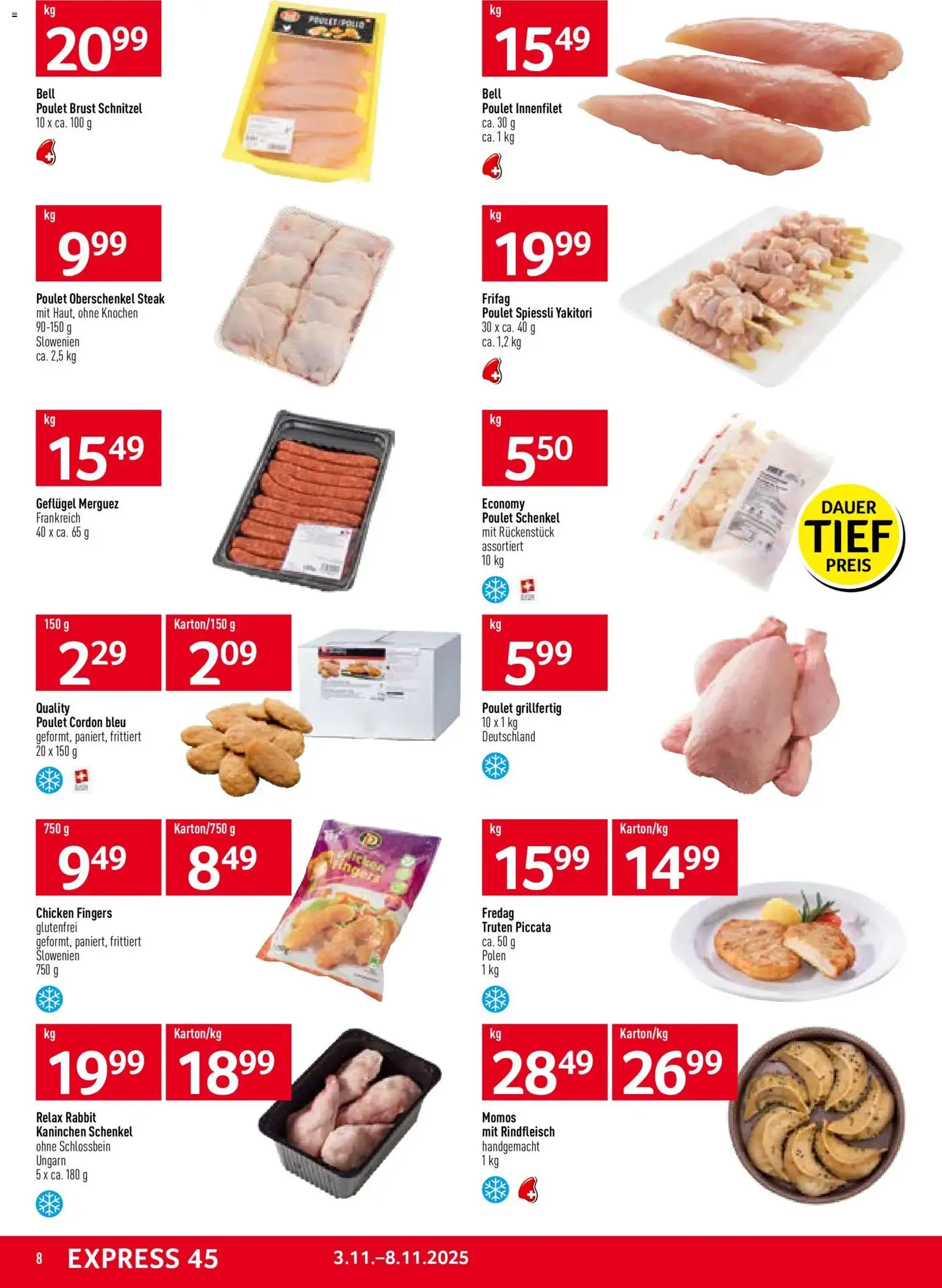 Prodega Aktionen - Gültiger Prospekt ab 03.11.2025, Seite 8 von insgesamt 40