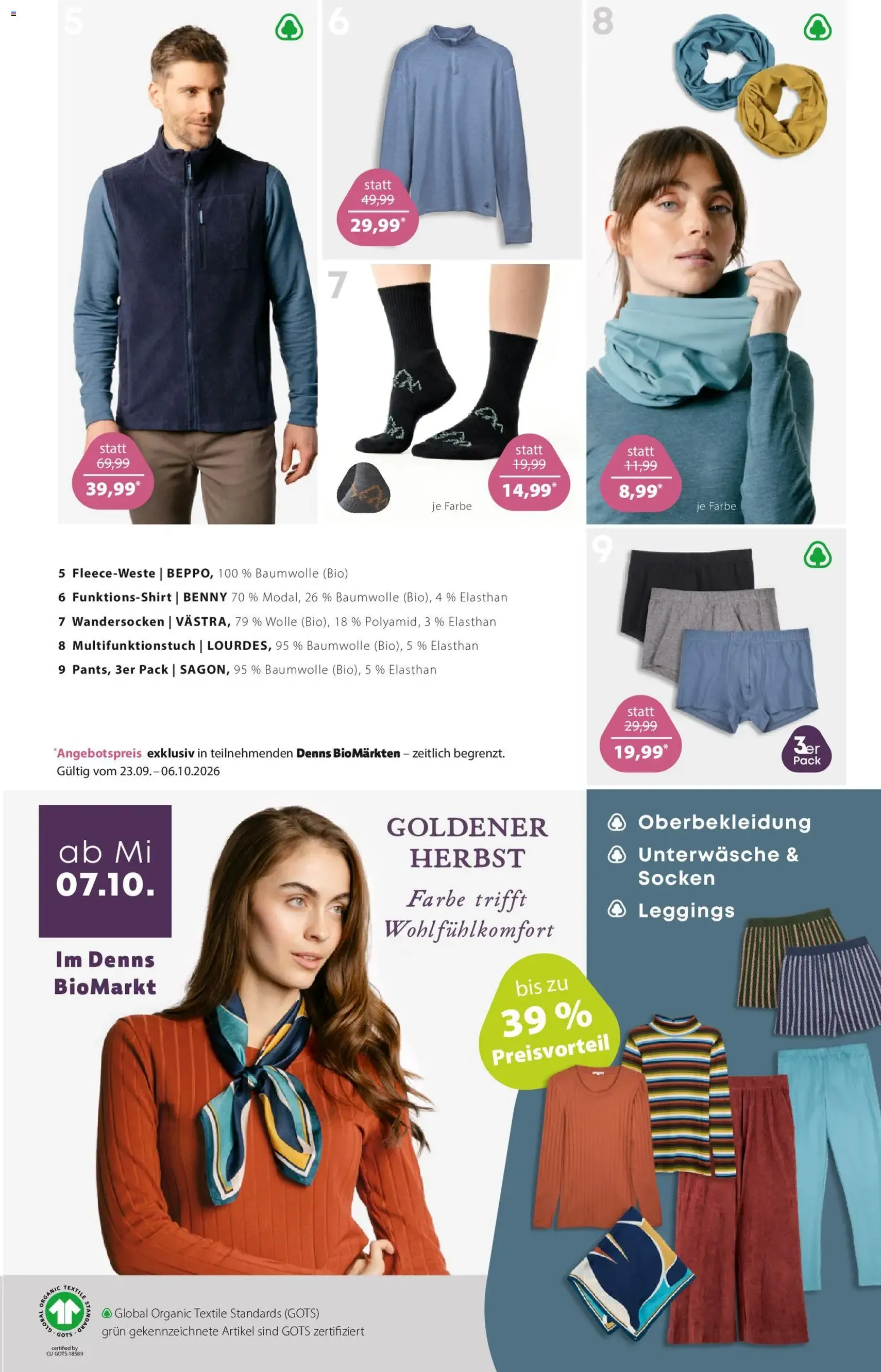 Denns BioMarkt Angebote - Gültiger Prospekt ab 23.09.2026, Seite 15 von insgesamt 16