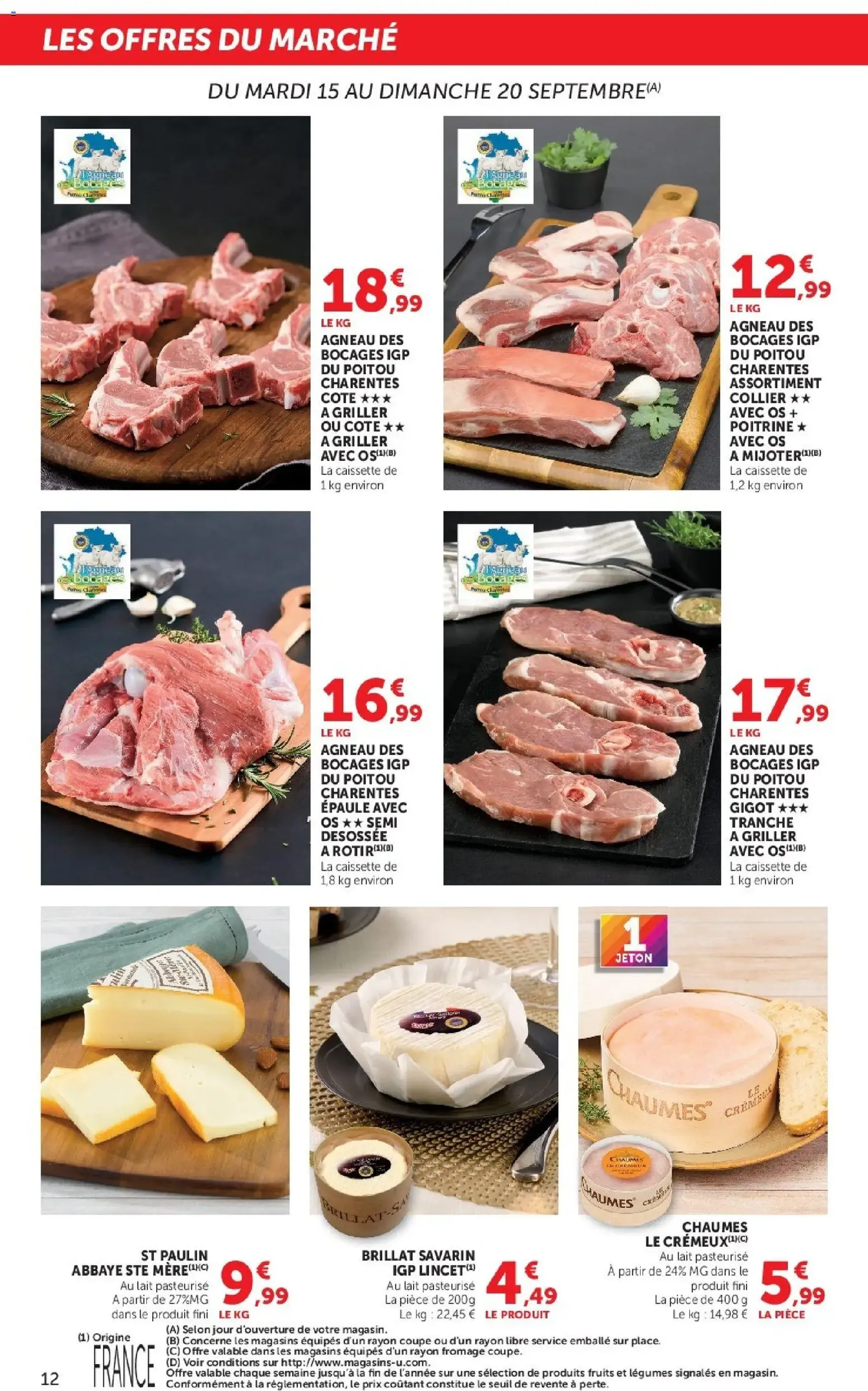 U Express - Anniversaire gagnant des Magasins U - brochure valable à partir du 15/09/2026, page 12 sur 24
