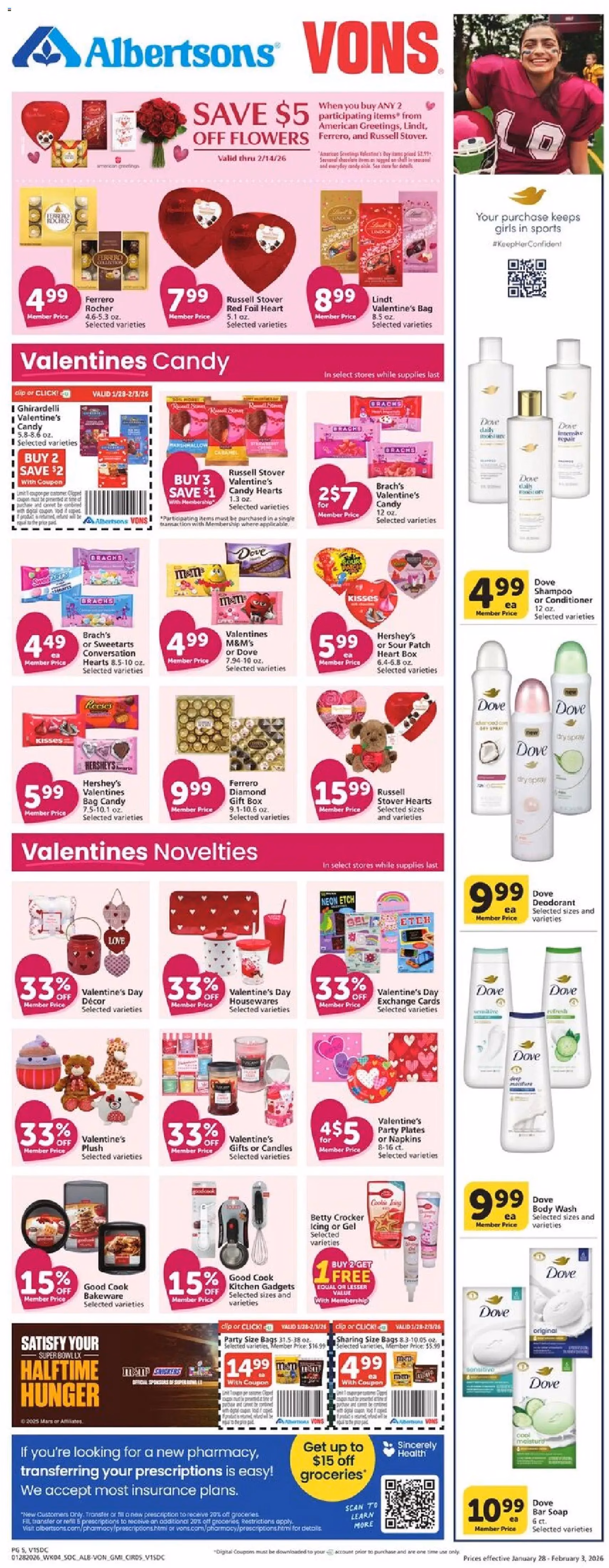 Vons Weekly Ad - valid flyer from 01/28/2026, page 4 of 6