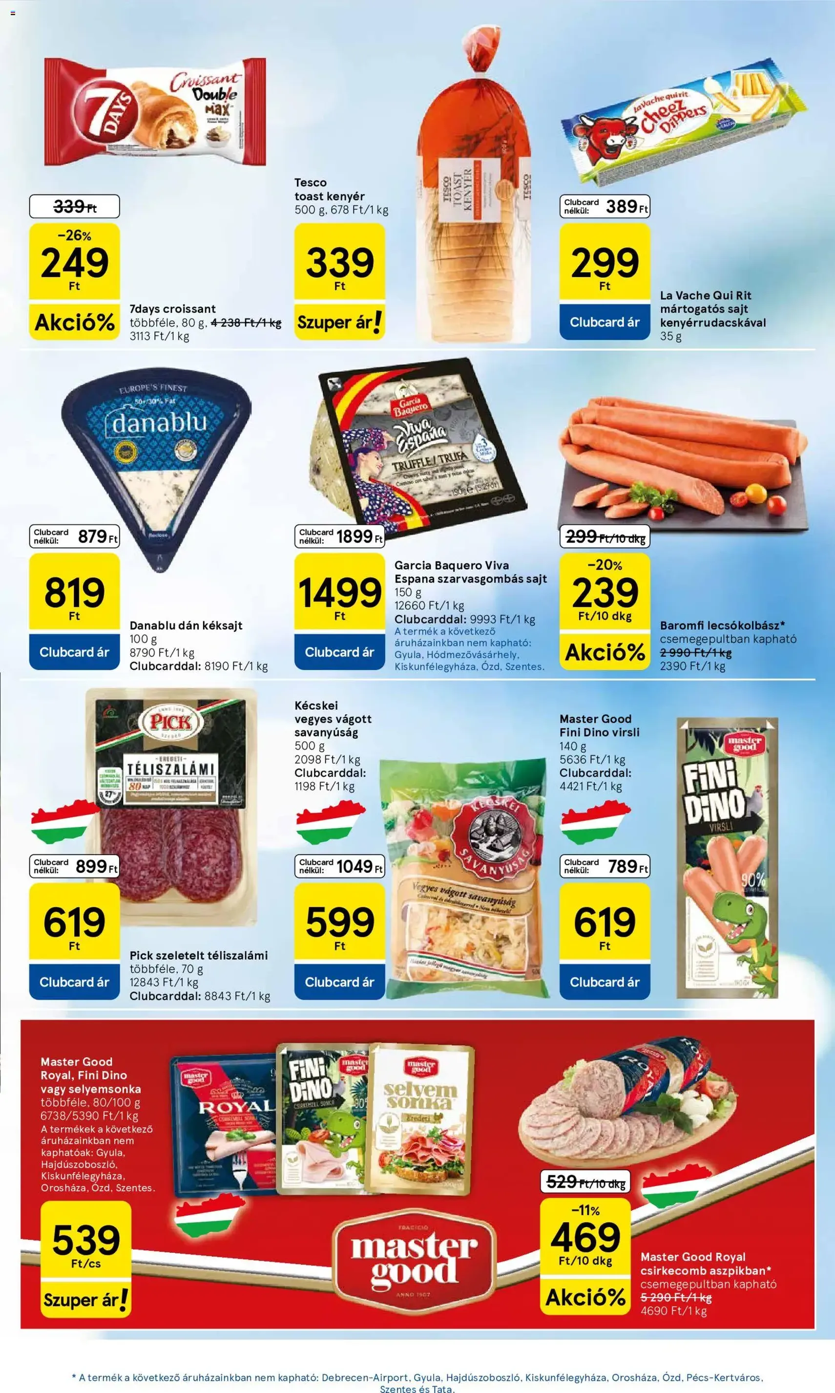 Tesco aktuális akciós újság - 2026.05.28. érvényes szórólap 17 oldal 32 oldalból