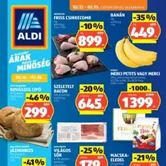 Aldi Akciós újság - szórólap előnézete érvényes 2026.02.12. -tól