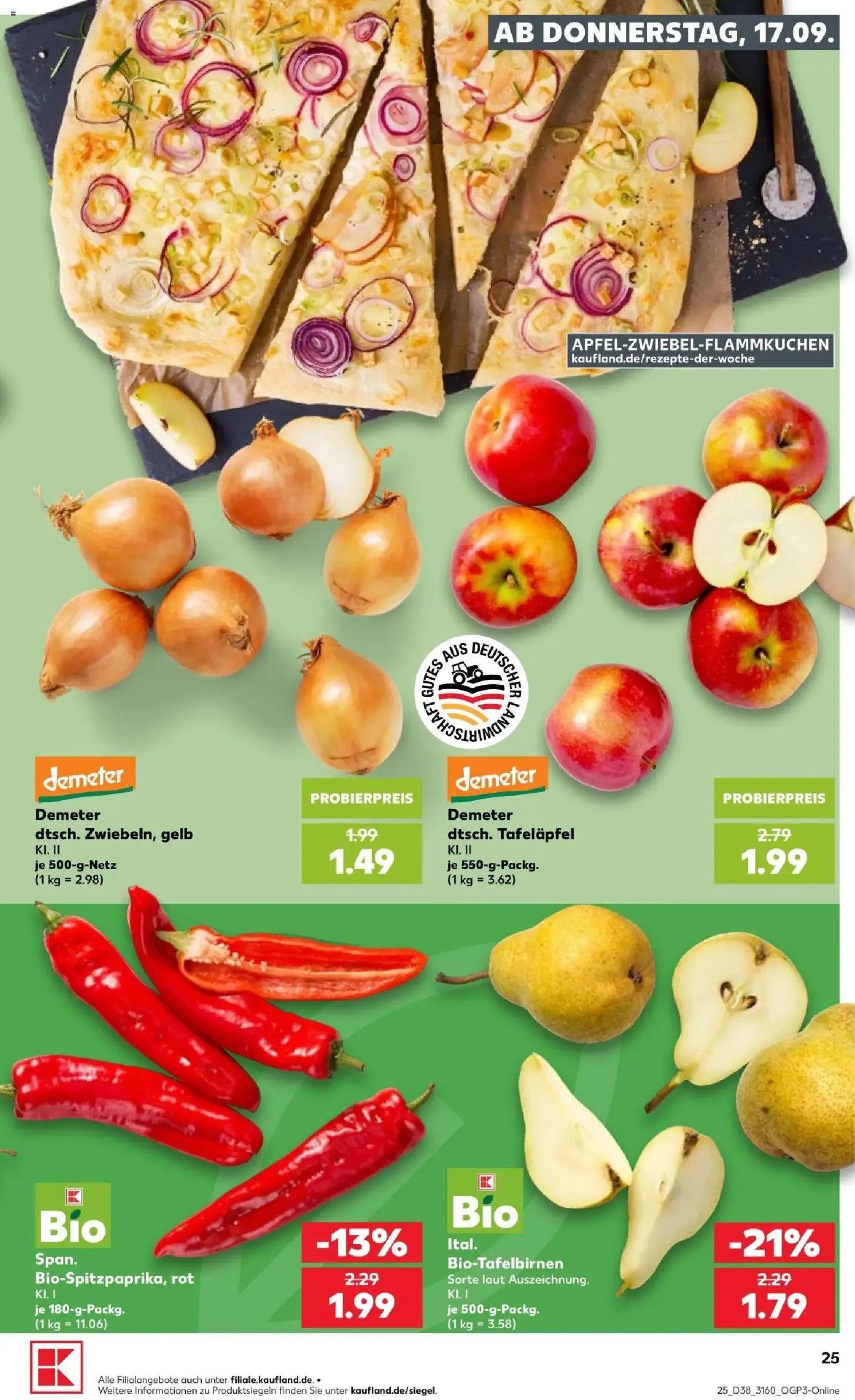 Kaufland Prospekt - Gültiger Prospekt ab 17.09.2026, Seite 25 von insgesamt 66