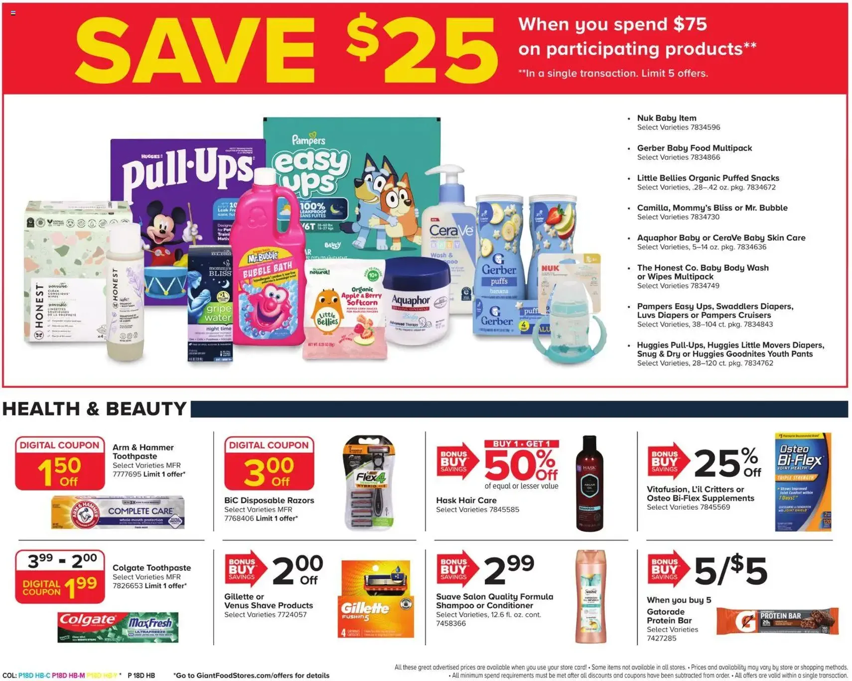 Giant Weekly Ad - valid flyer from 07/31/2026, page 18 of 19
