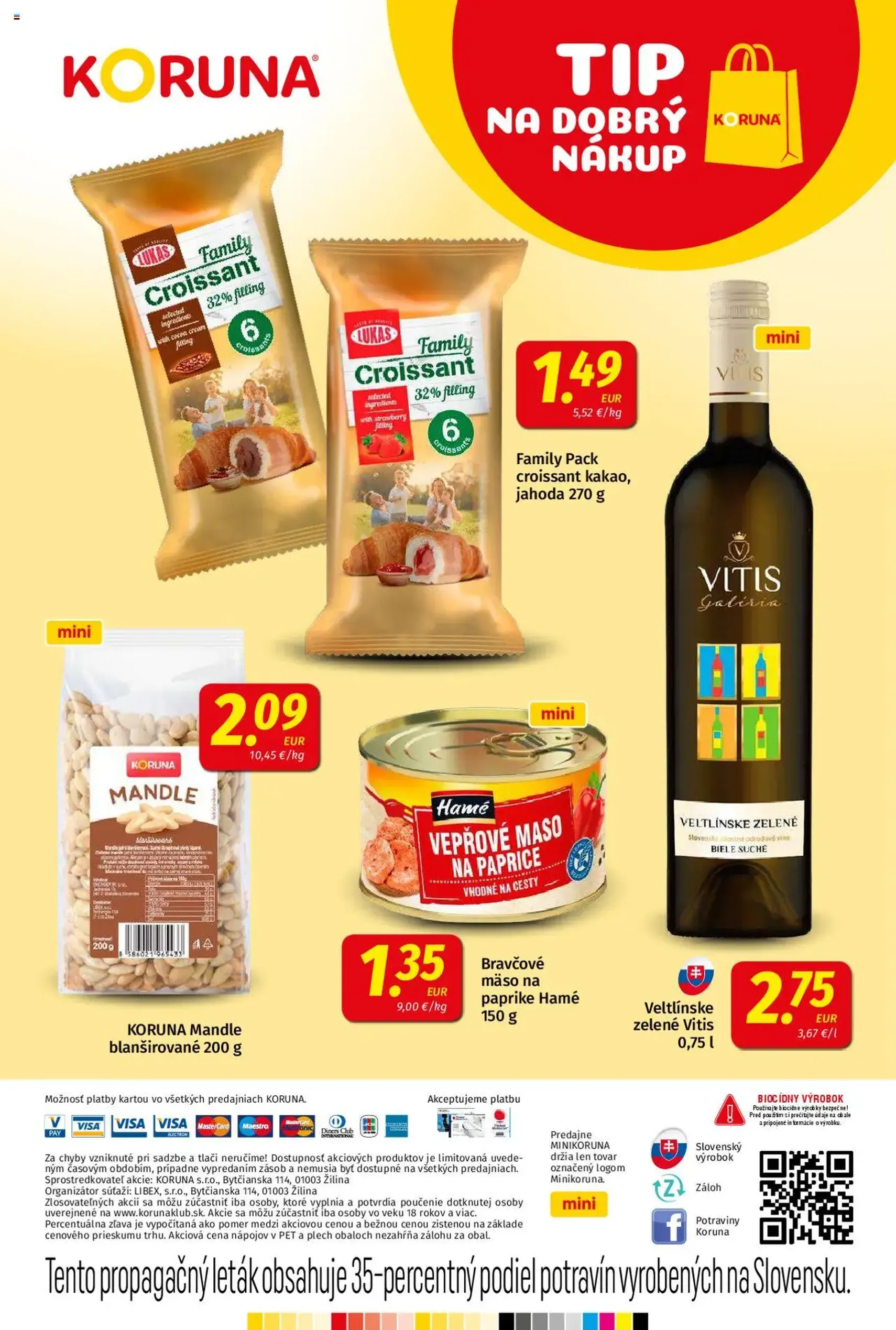 Koruna leták - platný leták od 10.10.2025 strana 24 z 24 Koruna leták - platný leták od 10.10.2025 strana 24 z 24