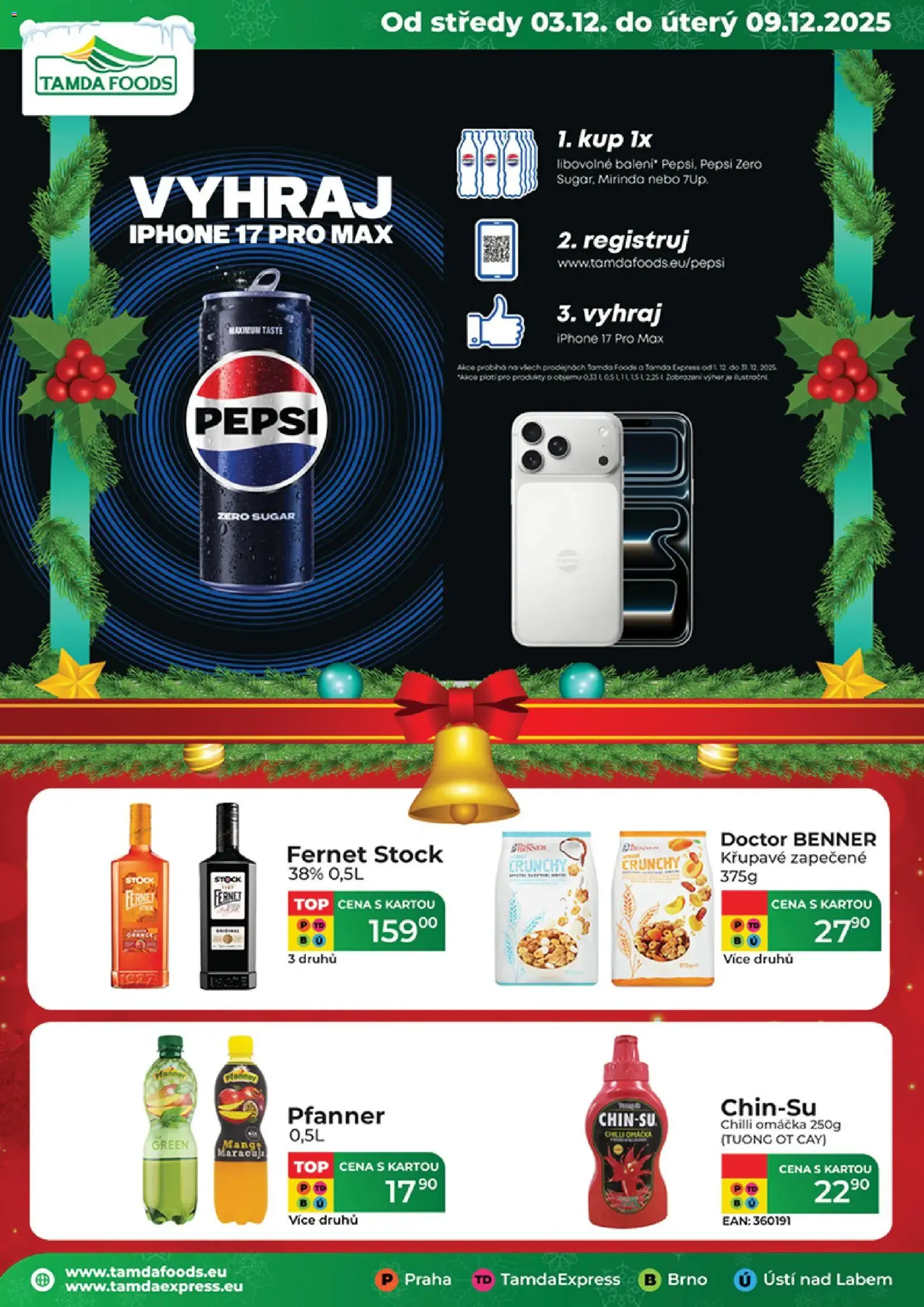 Tamda Foods leták - platný leták od 03.12.2025 strana 1 z 52
