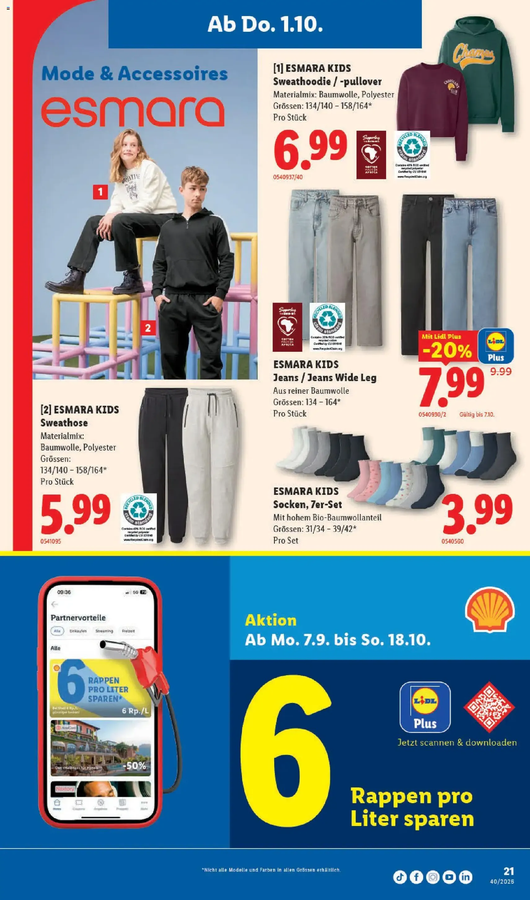 Lidl aktionen - Gültiger Prospekt ab 01.10.2026, Seite 21 von insgesamt 35