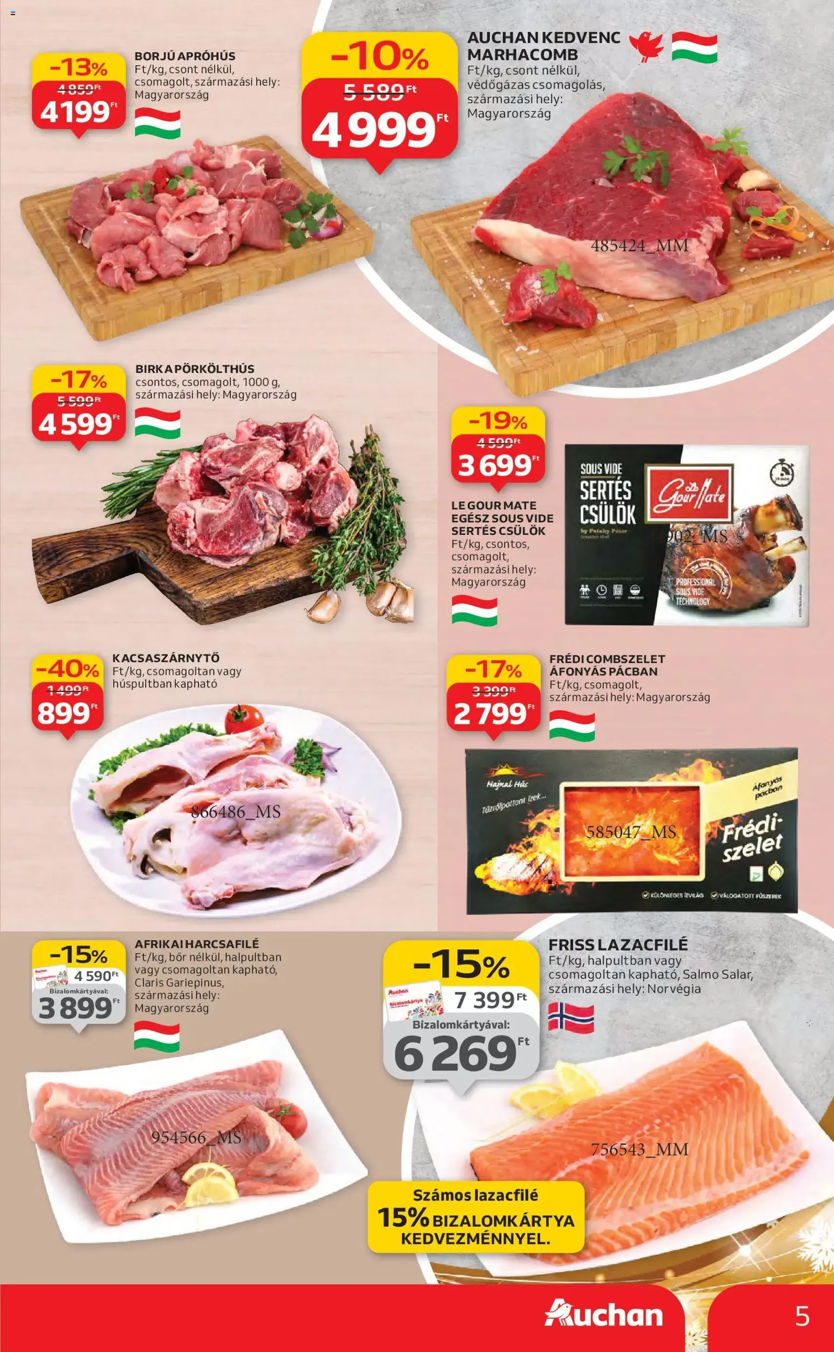 Auchan Akciós újság - 2025.12.11. érvényes szórólap 5 oldal 76 oldalból