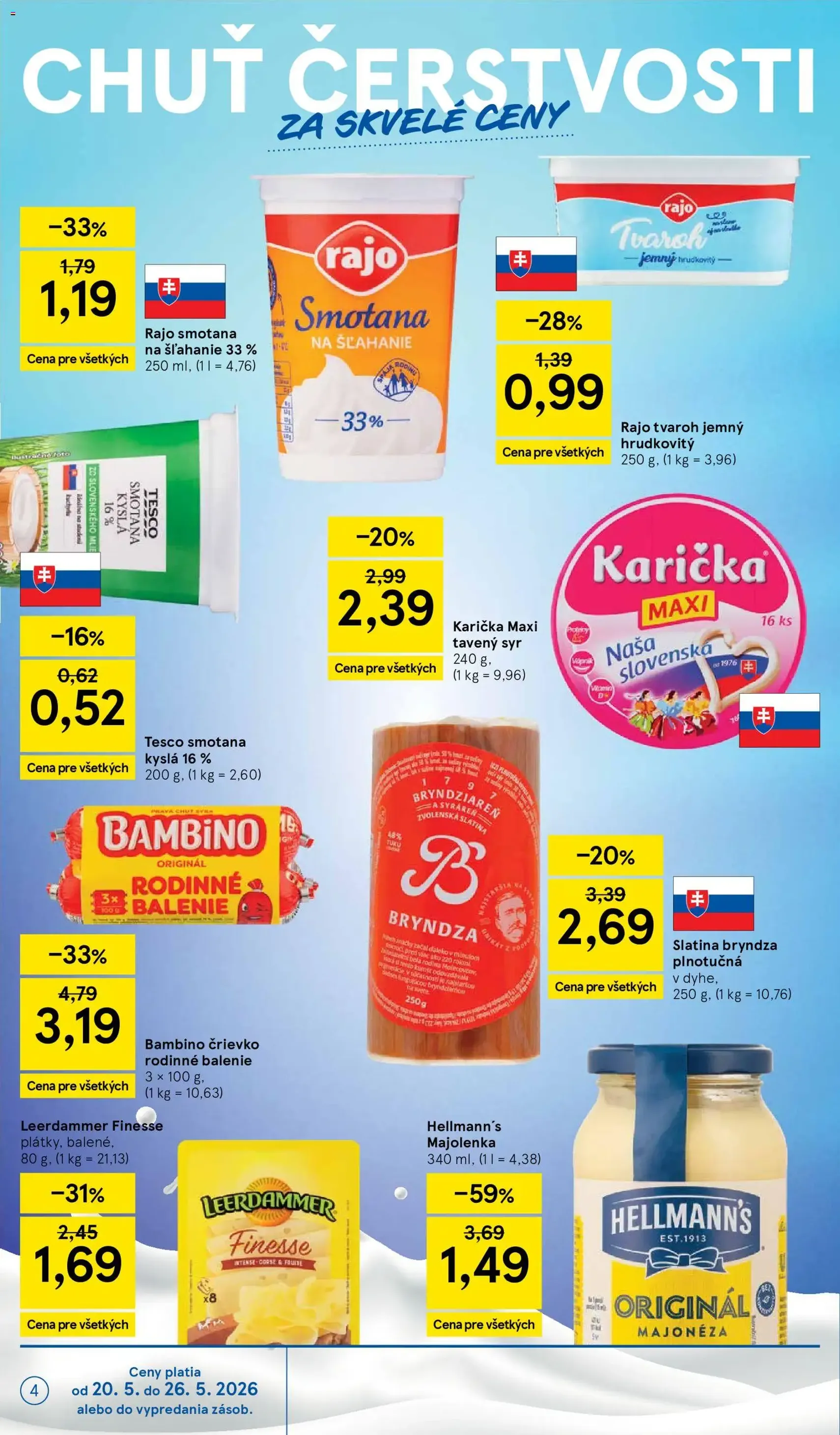 Tesco Hypermarket - leták - platný leták od 20.05.2026 strana 4 z 49