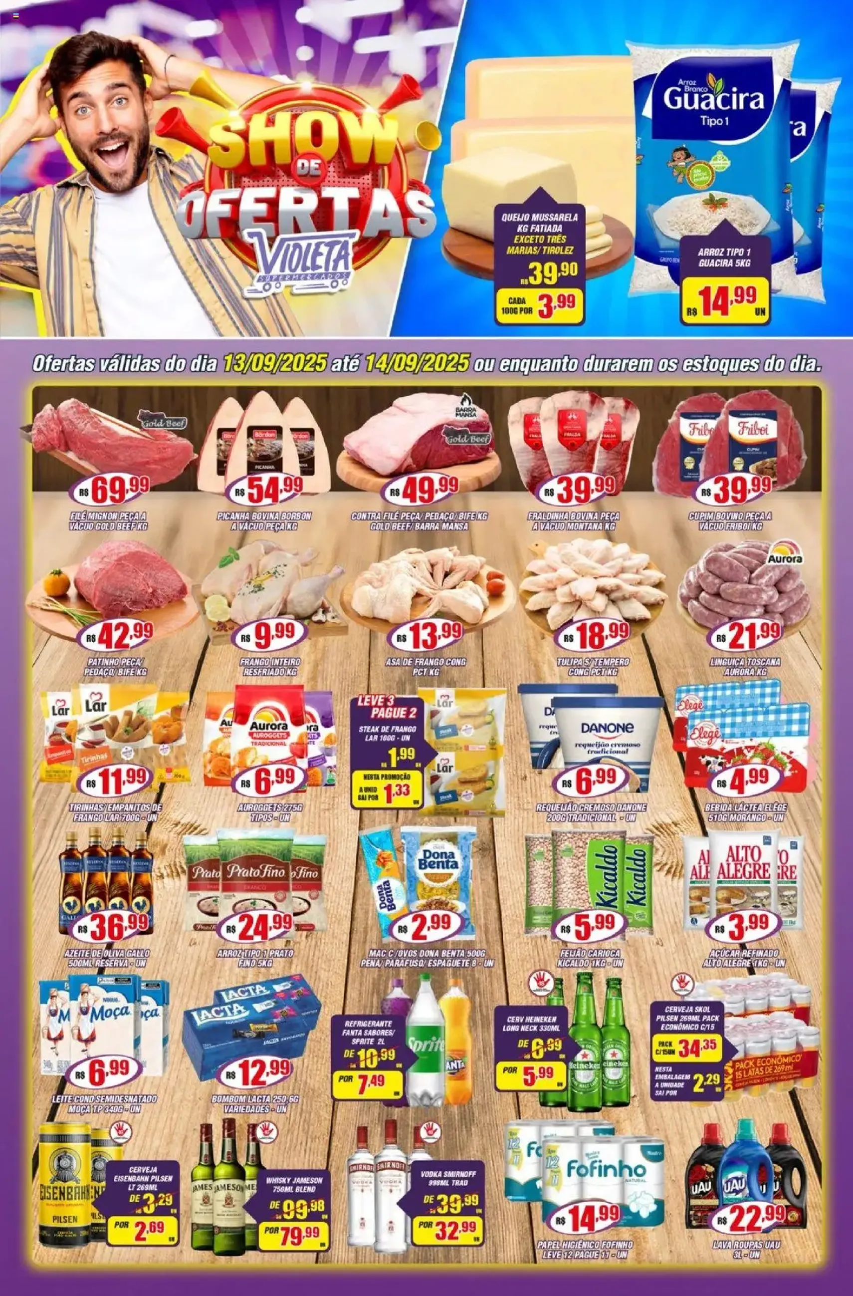 Violeta Supermercados - Ofertas da semana - folheto válido a partir de 13/09/2025 página 1 de 4