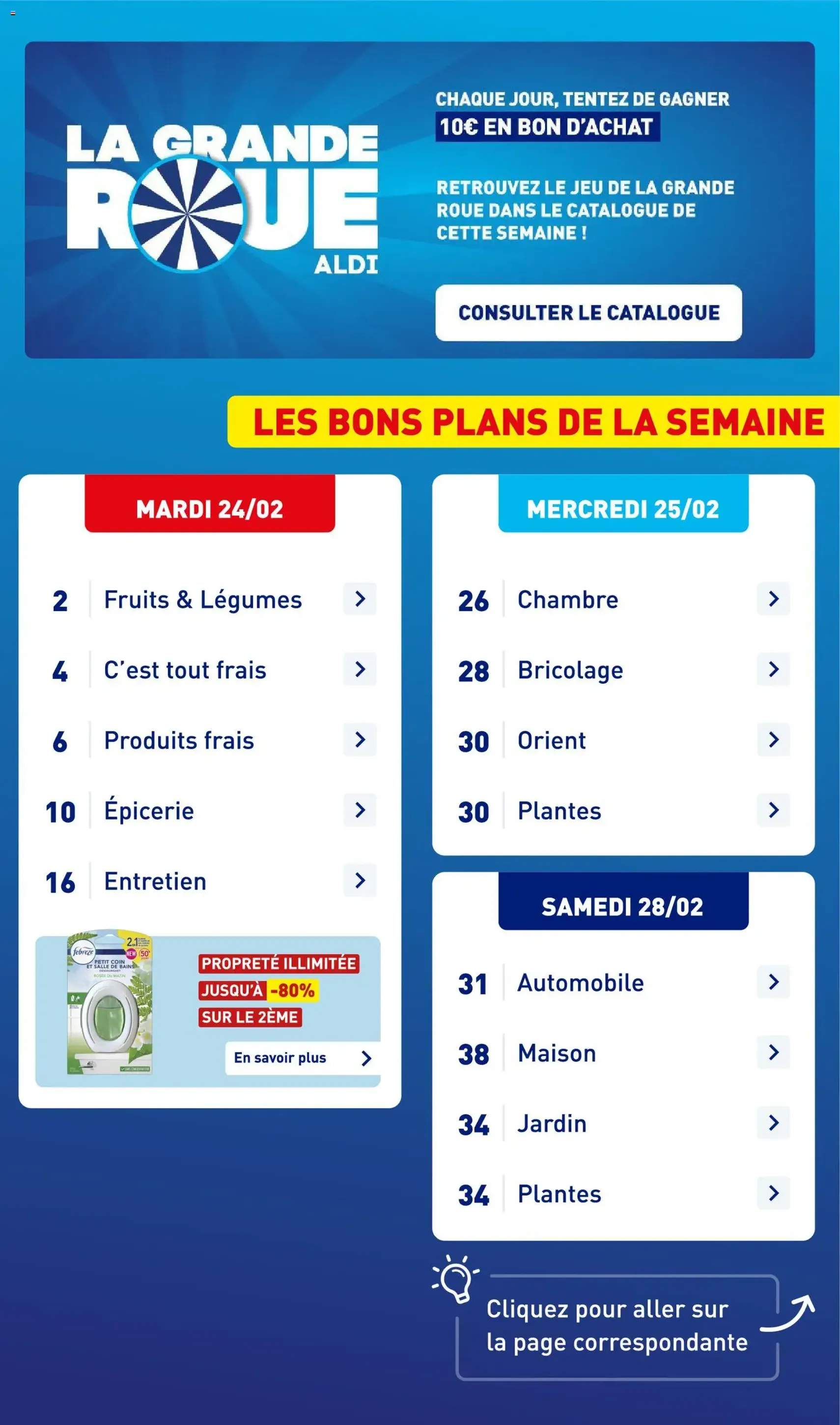 Aldi - Catalogue de la semaine 9 - brochure valable à partir du 24/02/2026, page 3 sur 39