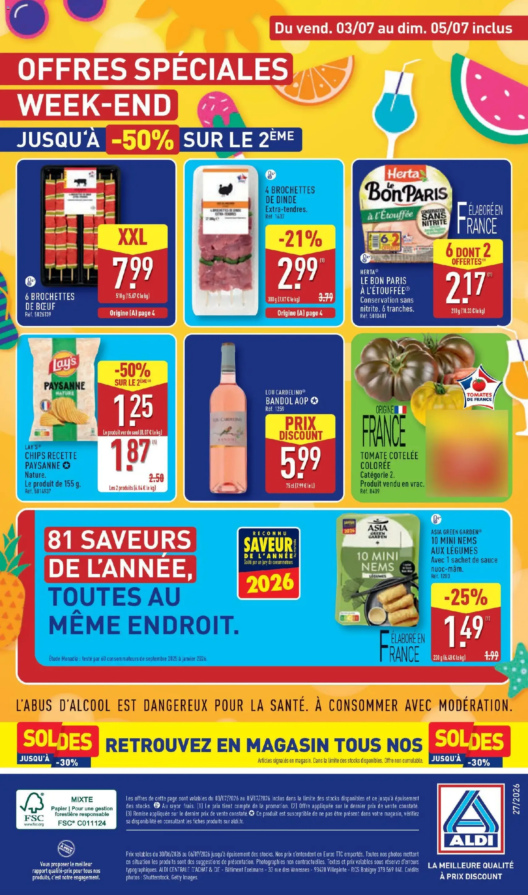 Aldi catalogue - brochure valable à partir du 30/06/2026, page 46 sur 47
