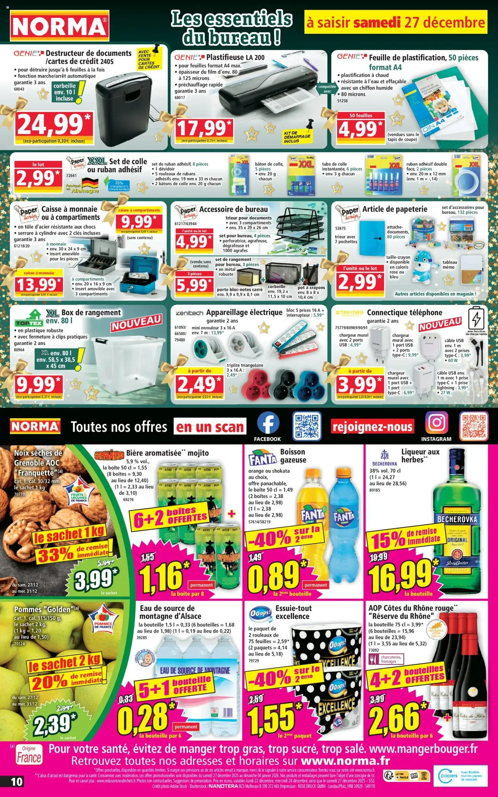 Norma catalogue - brochure valable à partir du 22/12/2025, page 10 sur 12