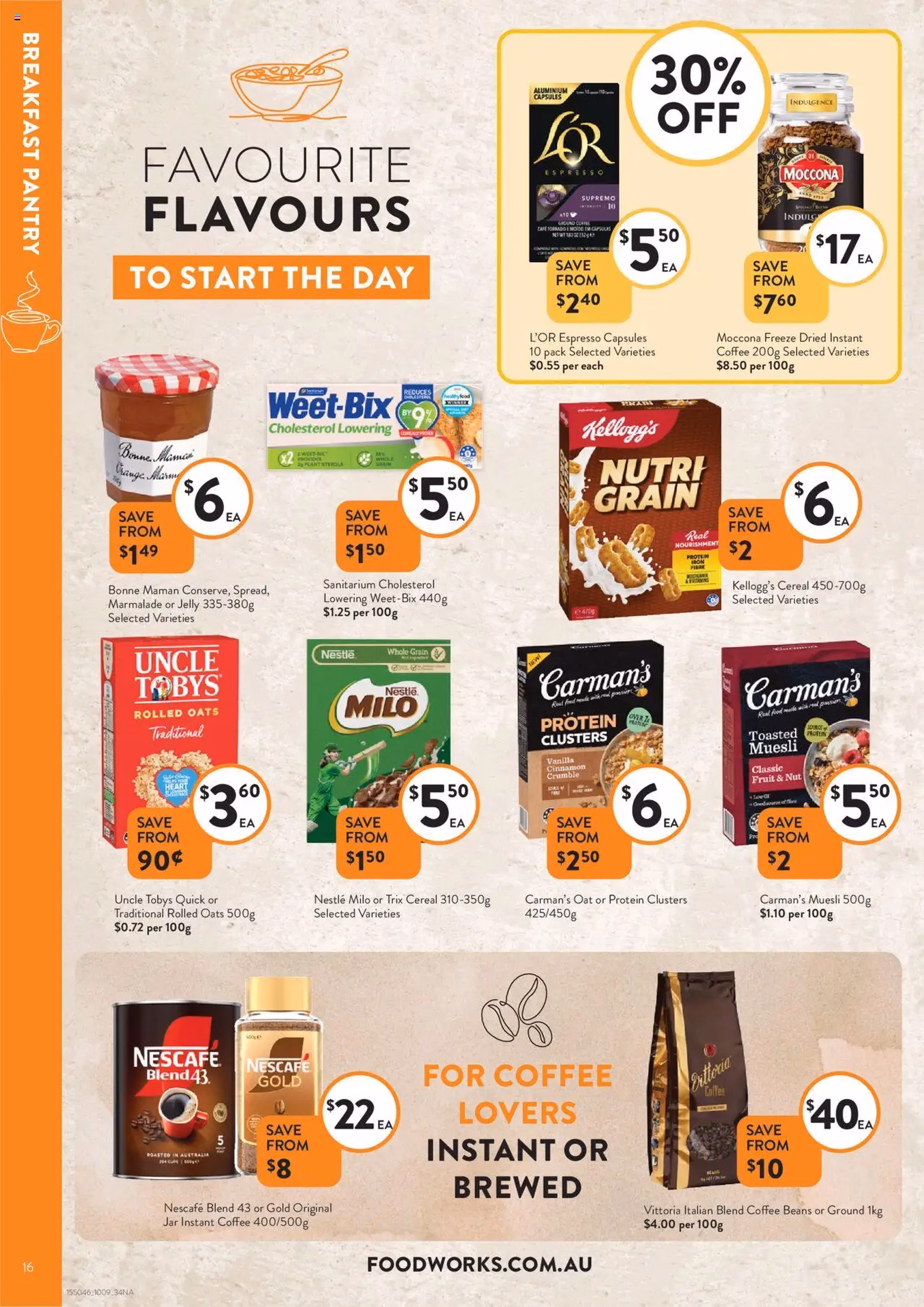 Foodworks - Catalogue NSW - valid flyer from 10/09/2025, page 16 of 34 Foodworks - Catalogue NSW - valid flyer from 10/09/2025, page 16 of 34
