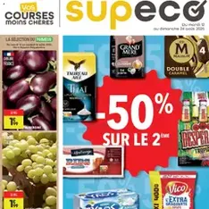 Supeco catalogue - Prévisualisation du catalogue valable à partir du 18/08/2025