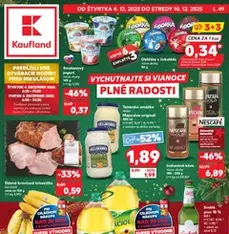 Kaufland leták - náhľad letáku platný od 04.12.2025