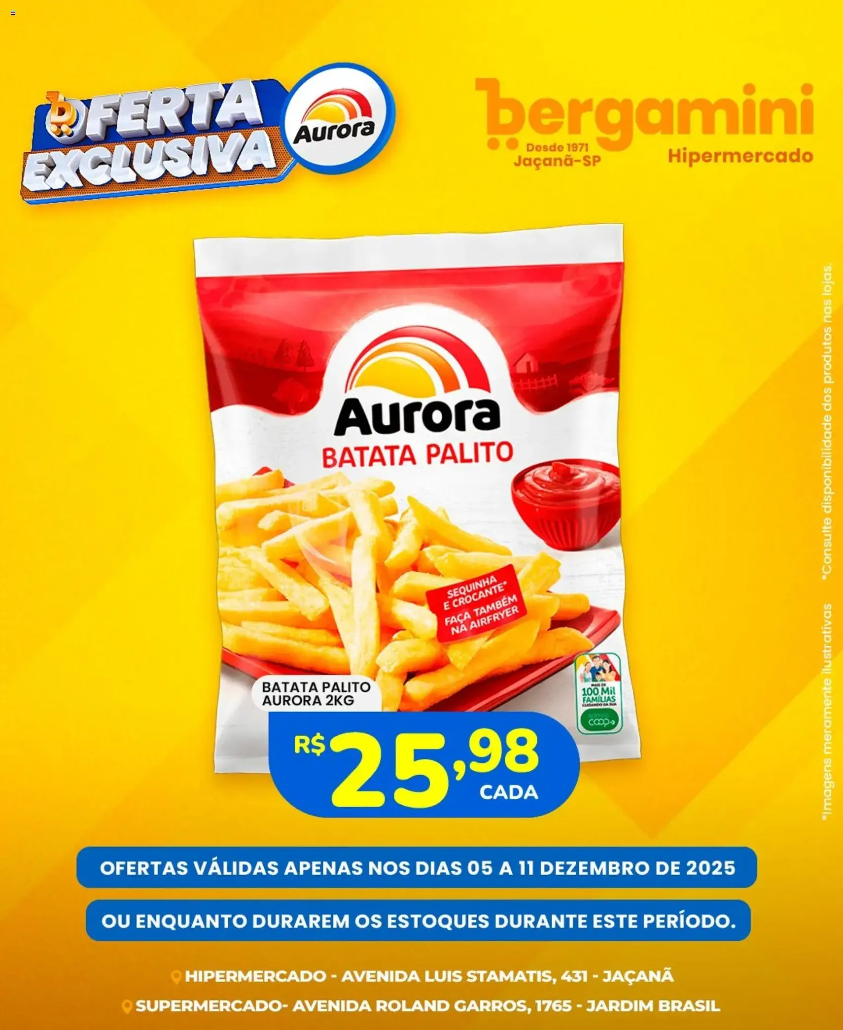 Supermercado Bergamini - Ofertas Aurora - folheto válido a partir de 05/12/2025 página 3 de 9