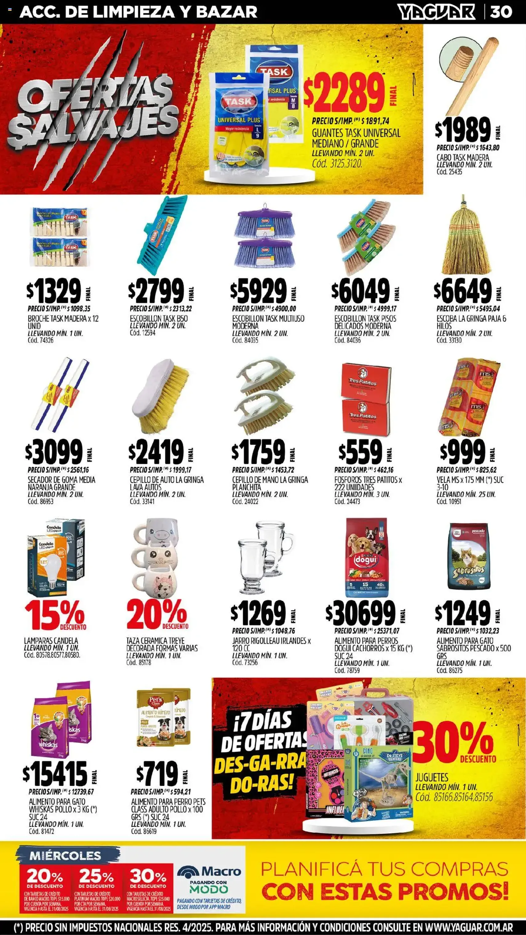 Yaguar catálogo - folleto válido desde 11/08/2025 página 32 de 35