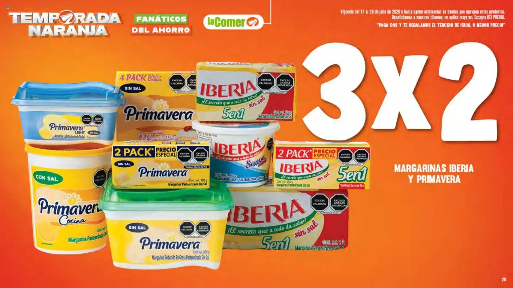 La Comer folleto - folleto válido desde 17/07/2026 página 26 de 40
