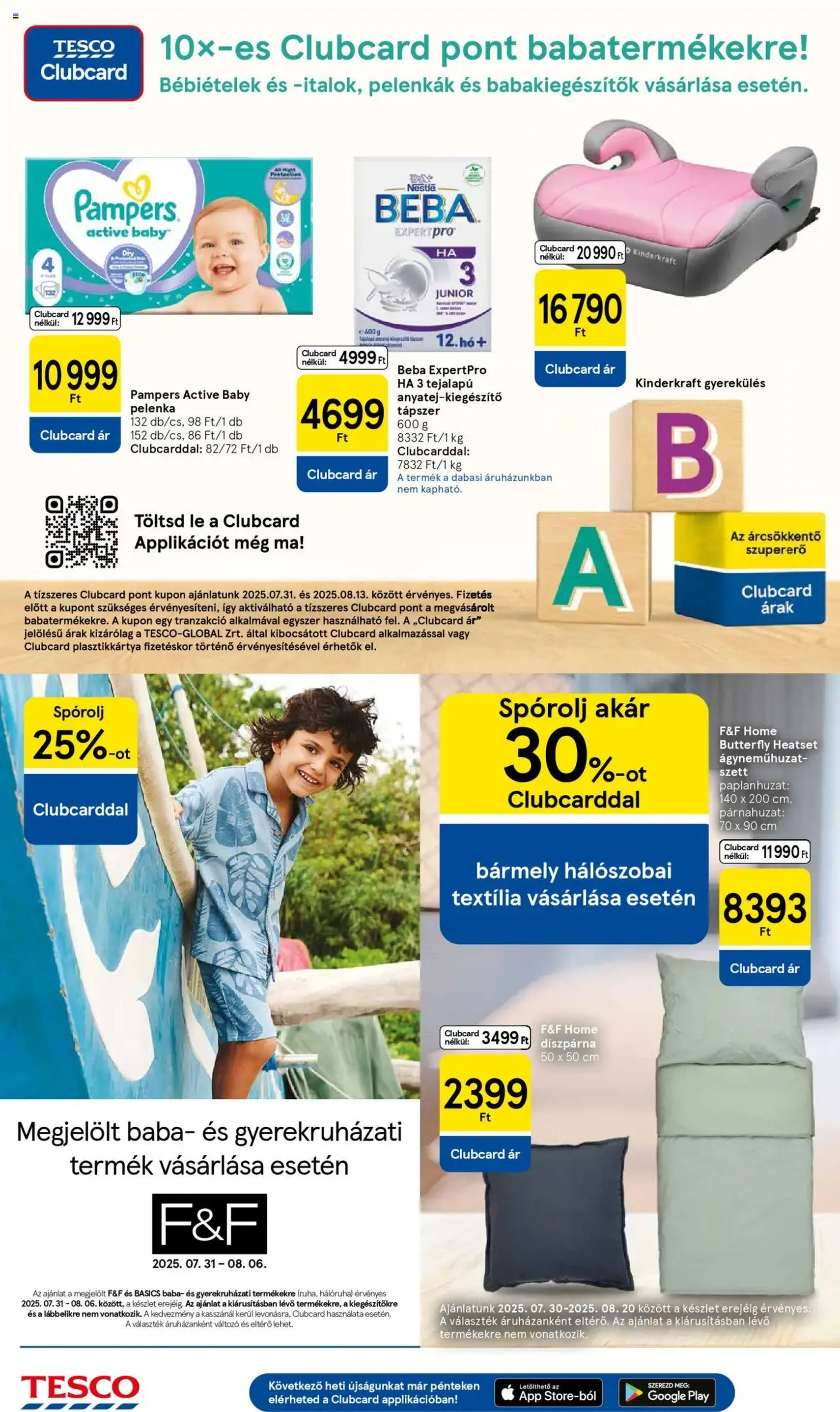 Tesco Hipermarket - Akciós újság - 2025.07.31. érvényes szórólap 16 oldal 32 oldalból Tesco Hipermarket - Akciós újság - 2025.07.31. érvényes szórólap 16 oldal 32 oldalból