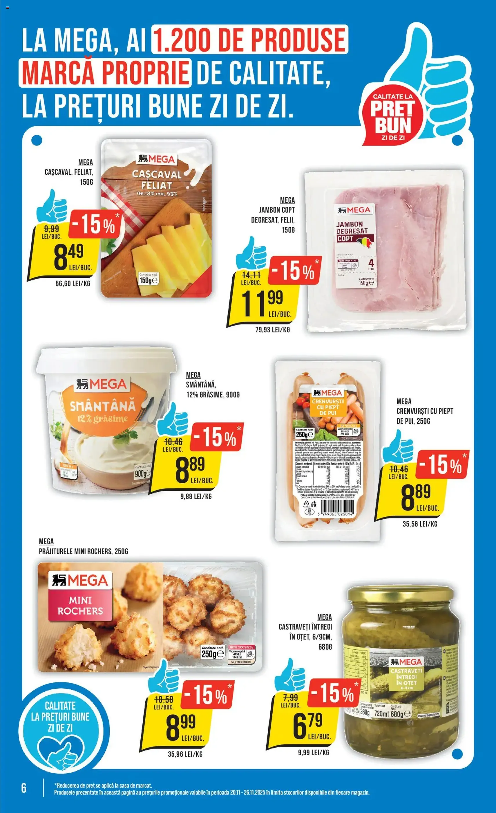 Catalog Mega Image - cataloage valabile începând cu 20.11.2025 pagina 6 din 24