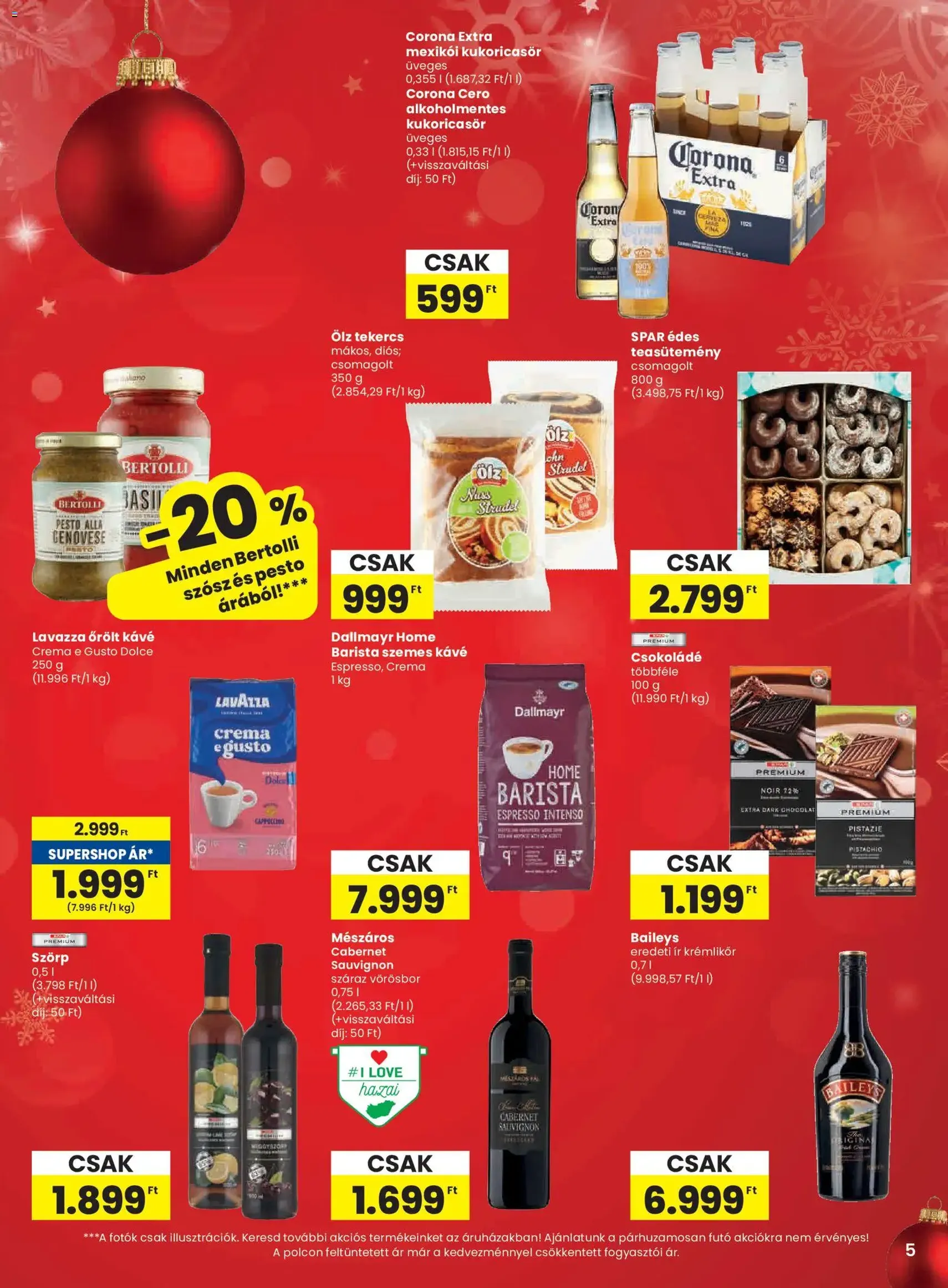 Spar Akciós újság - 2025.12.11. érvényes szórólap 5 oldal 28 oldalból