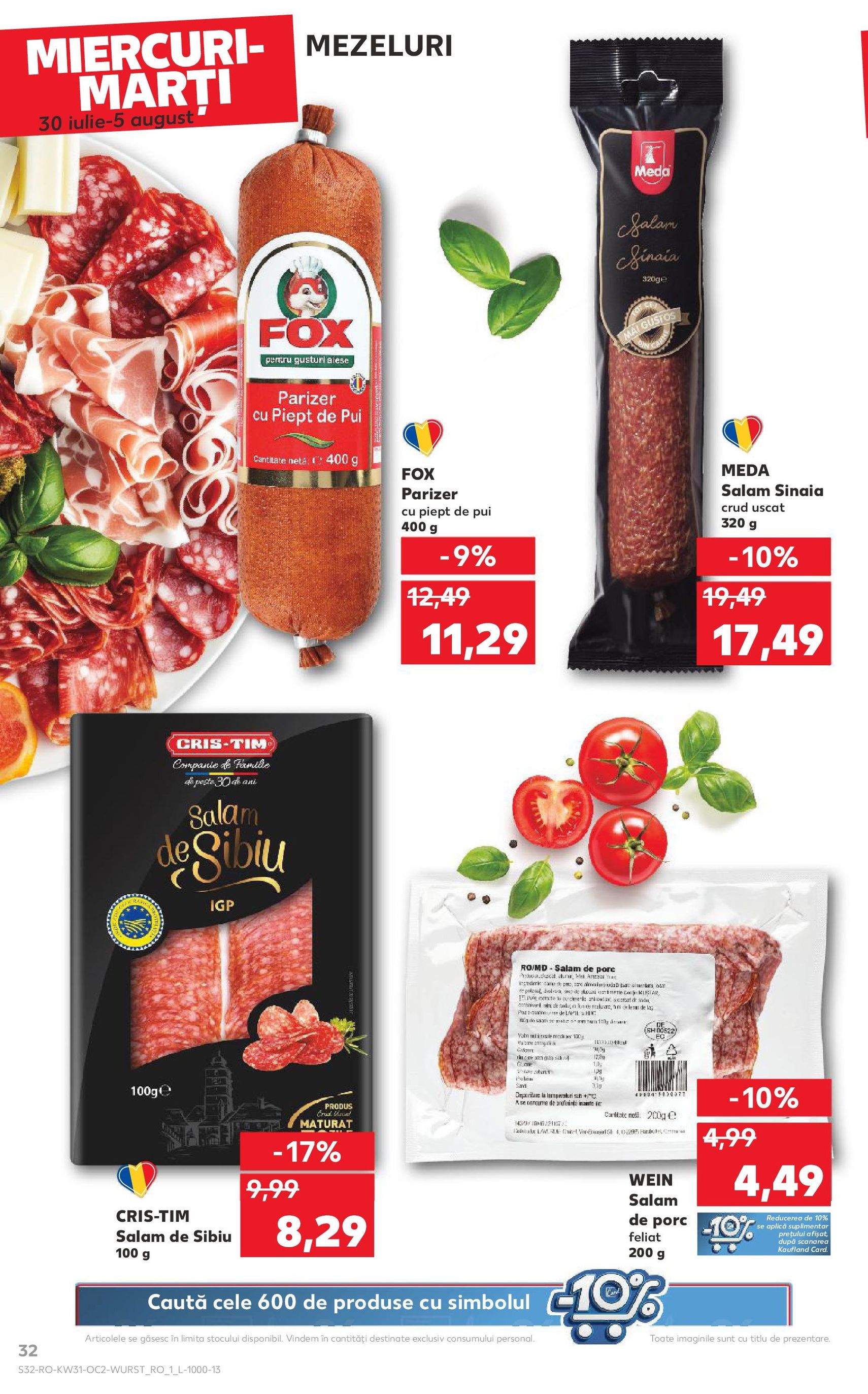 Catalog Kaufland - București - cataloage valabile începând cu 30.07.2025 pagina 32 din 68 Catalog Kaufland - București - cataloage valabile începând cu 30.07.2025 pagina 32 din 68