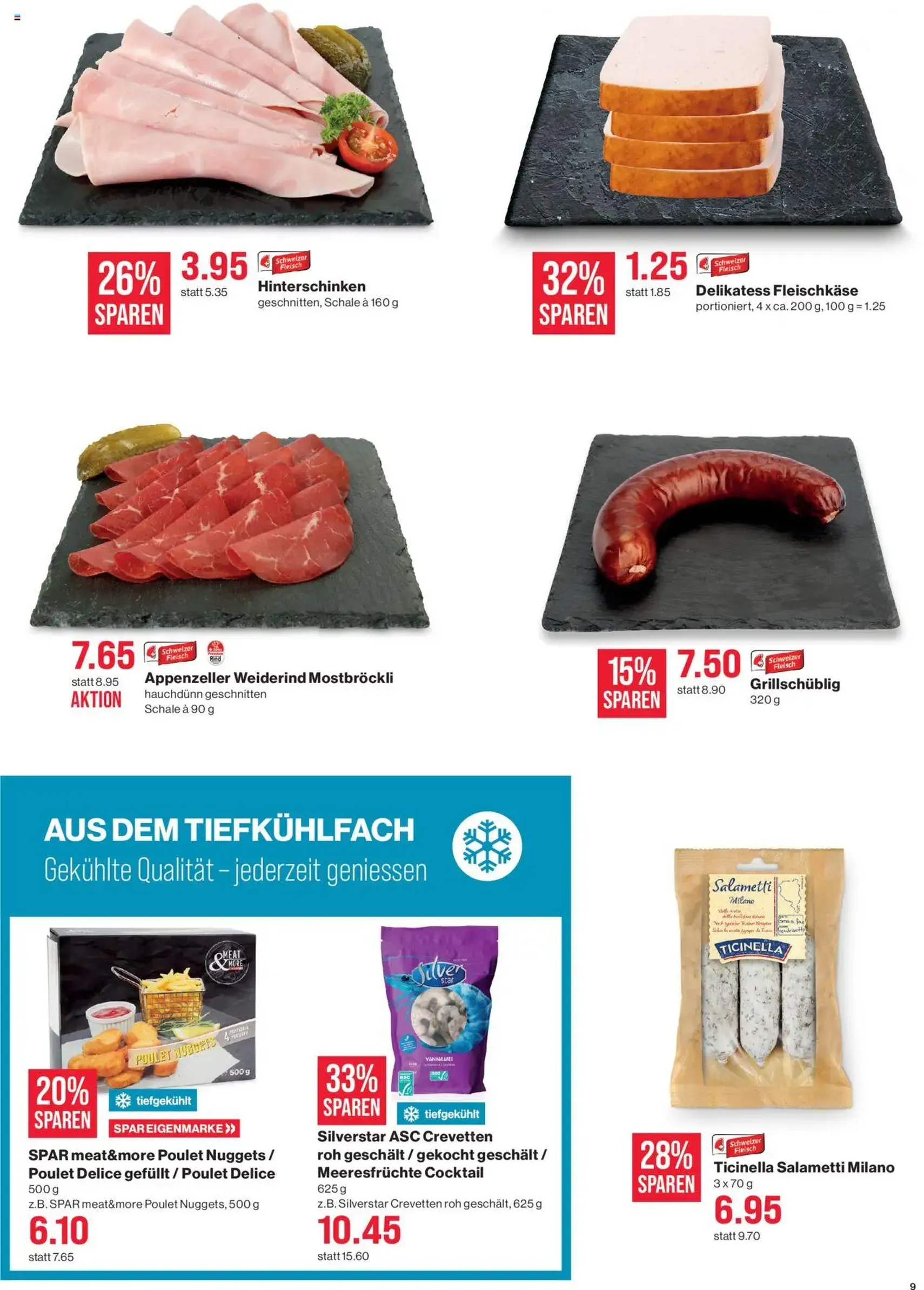 SPAR Aktionen - Gültiger Prospekt ab 14.08.2025, Seite 9 von insgesamt 22 SPAR Aktionen - Gültiger Prospekt ab 14.08.2025, Seite 9 von insgesamt 22