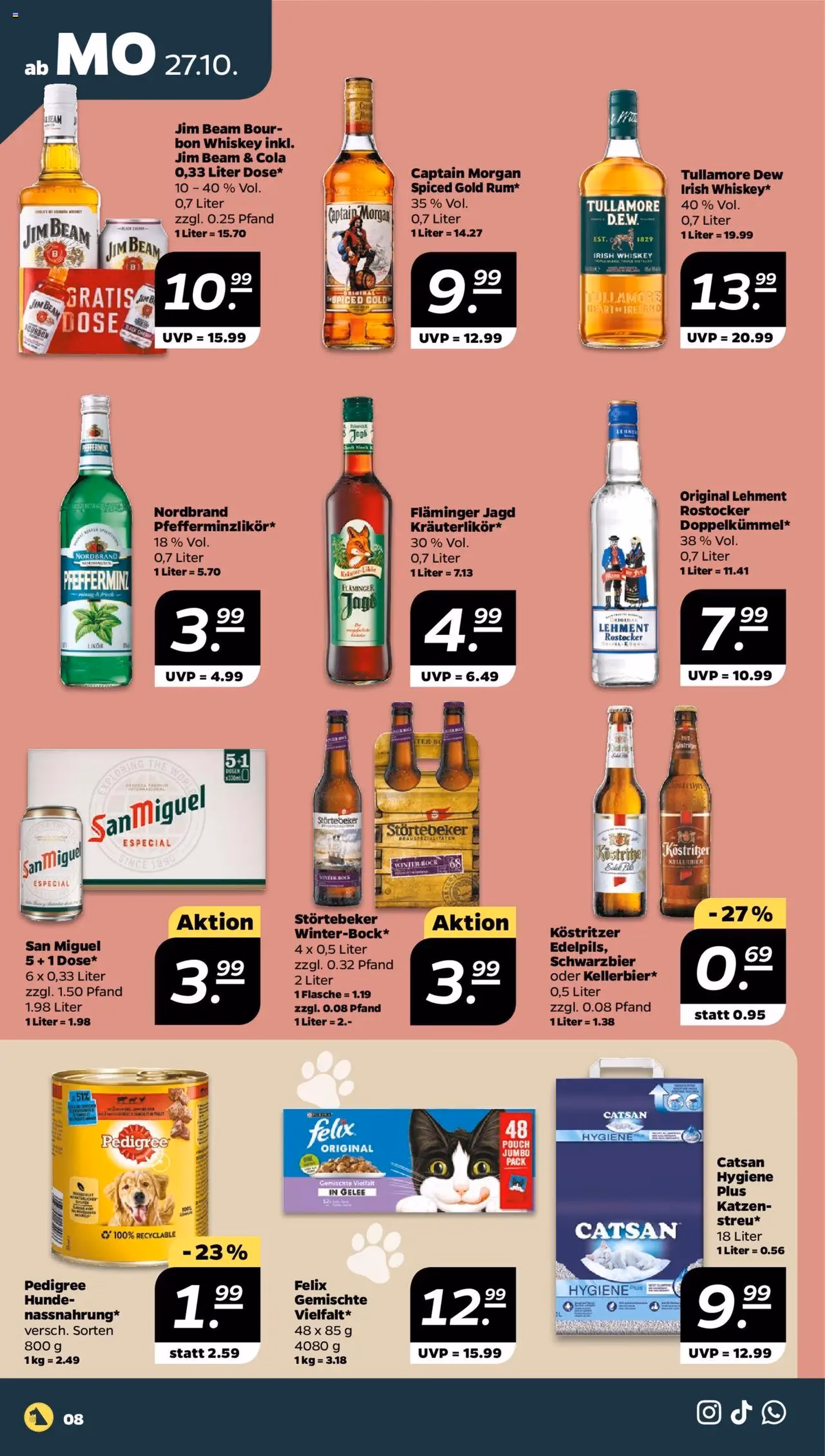 Netto Prospekt - Gültiger Prospekt ab 27.10.2025, Seite 8 von insgesamt 37 Netto Prospekt - Gültiger Prospekt ab 27.10.2025, Seite 8 von insgesamt 37