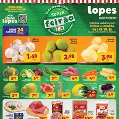 Lopes Supermercados - Ofertas da semana - pré-visualização do folheto, válido a partir de 04/08/2026