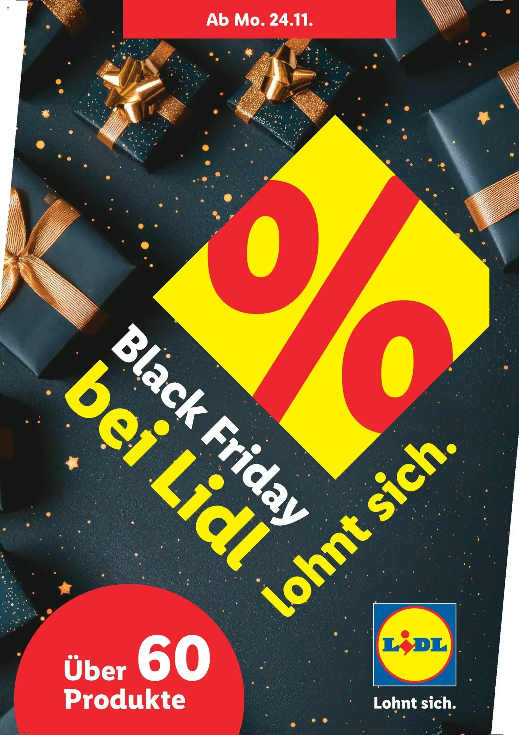 Lidl - Black Friday - Gültiger Prospekt ab 24.11.2025, Seite 1 von insgesamt 12