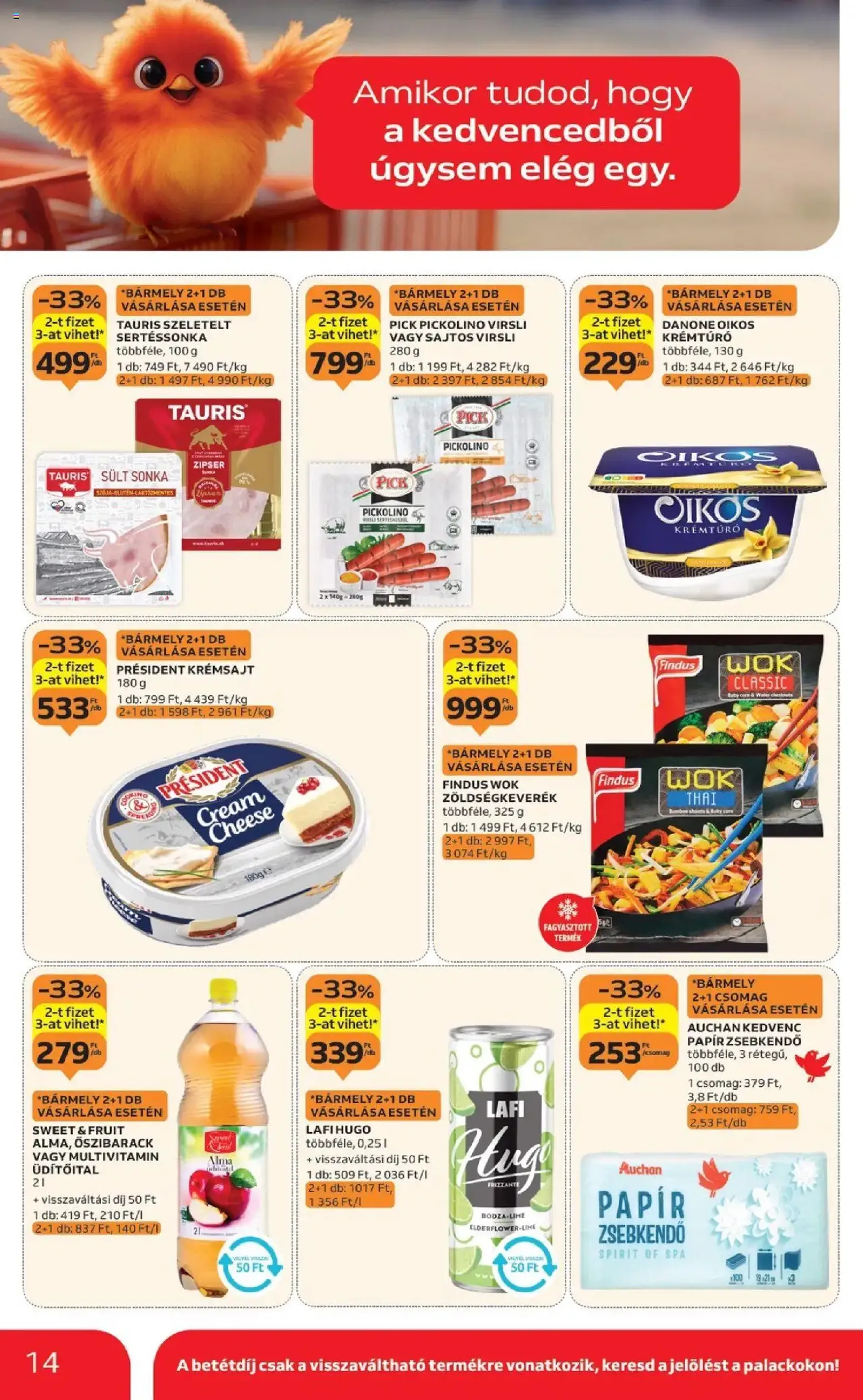 Auchan Akciós újság - 2025.09.25. érvényes szórólap 14 oldal 48 oldalból