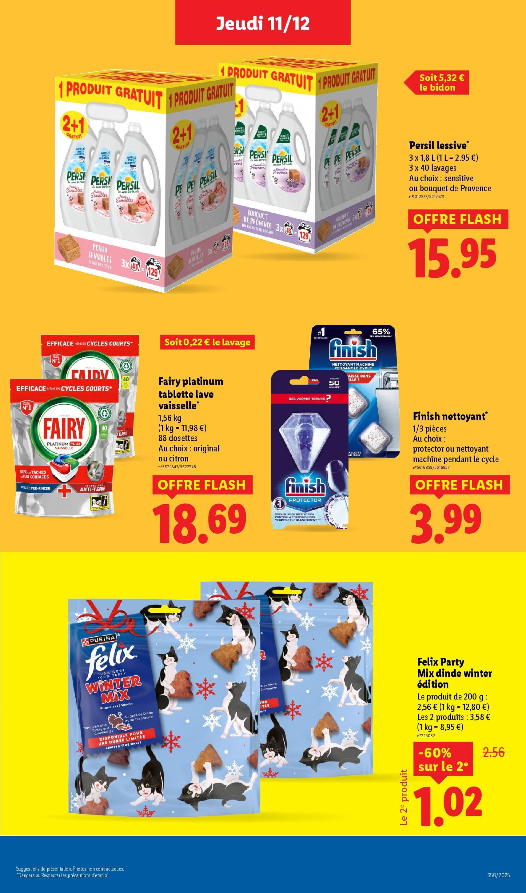 LIDL catalogue semaine 50 - brochure valable à partir du 11/12/2025, page 23 sur 88