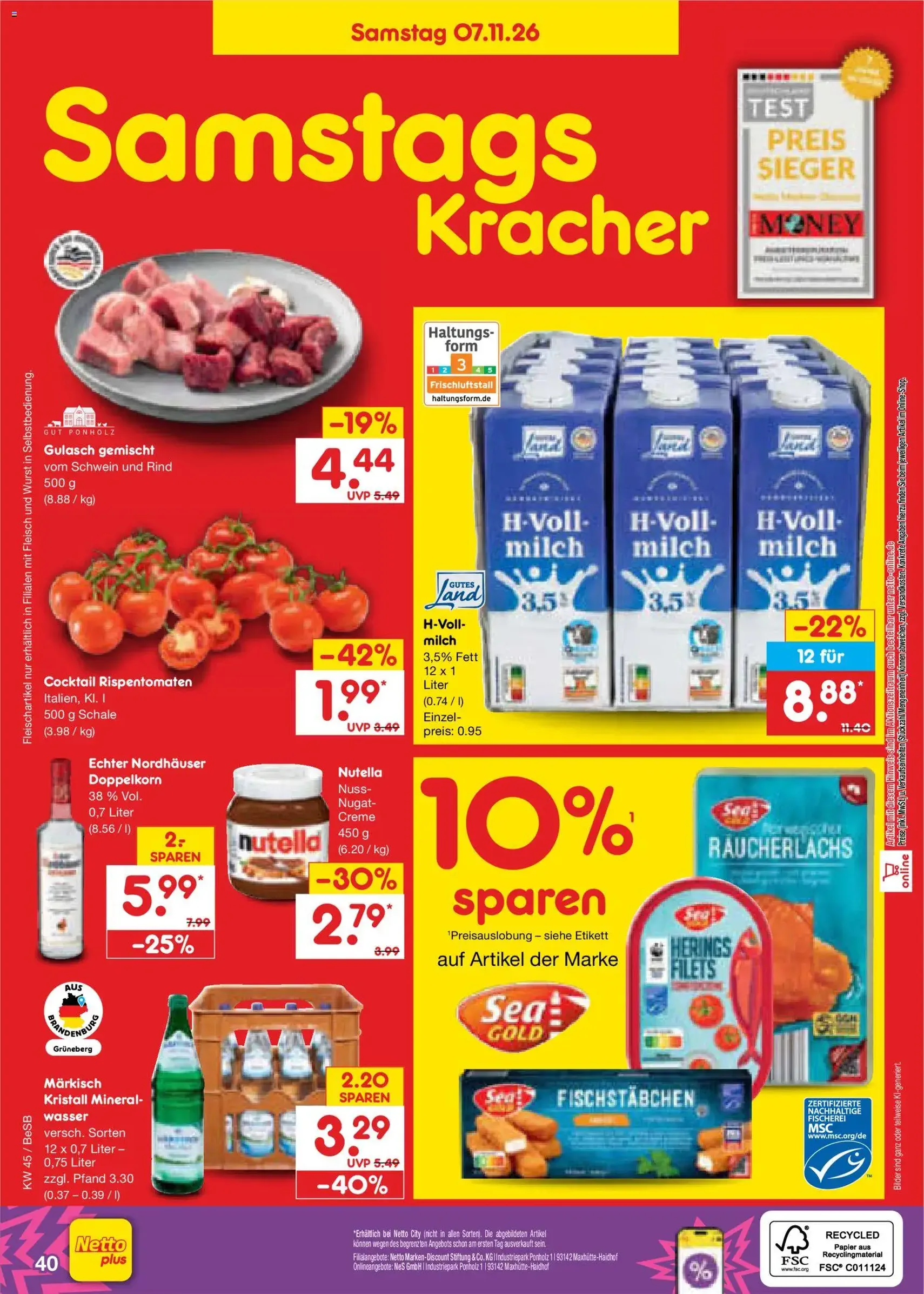 Netto Marken-Discount Prospekt - Gültiger Prospekt ab 02.11.2026, Seite 60 von insgesamt 70