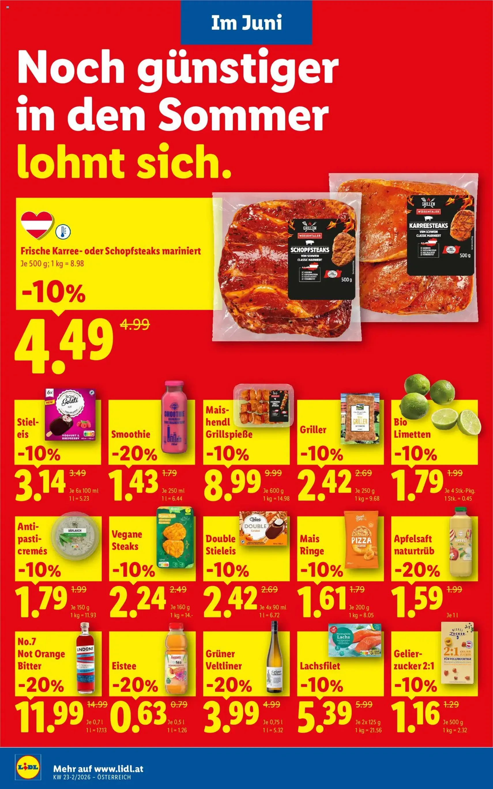 Lidl - Flugblatt - Gültiger Prospekt ab 03.06.2026, Seite 2 von insgesamt 55