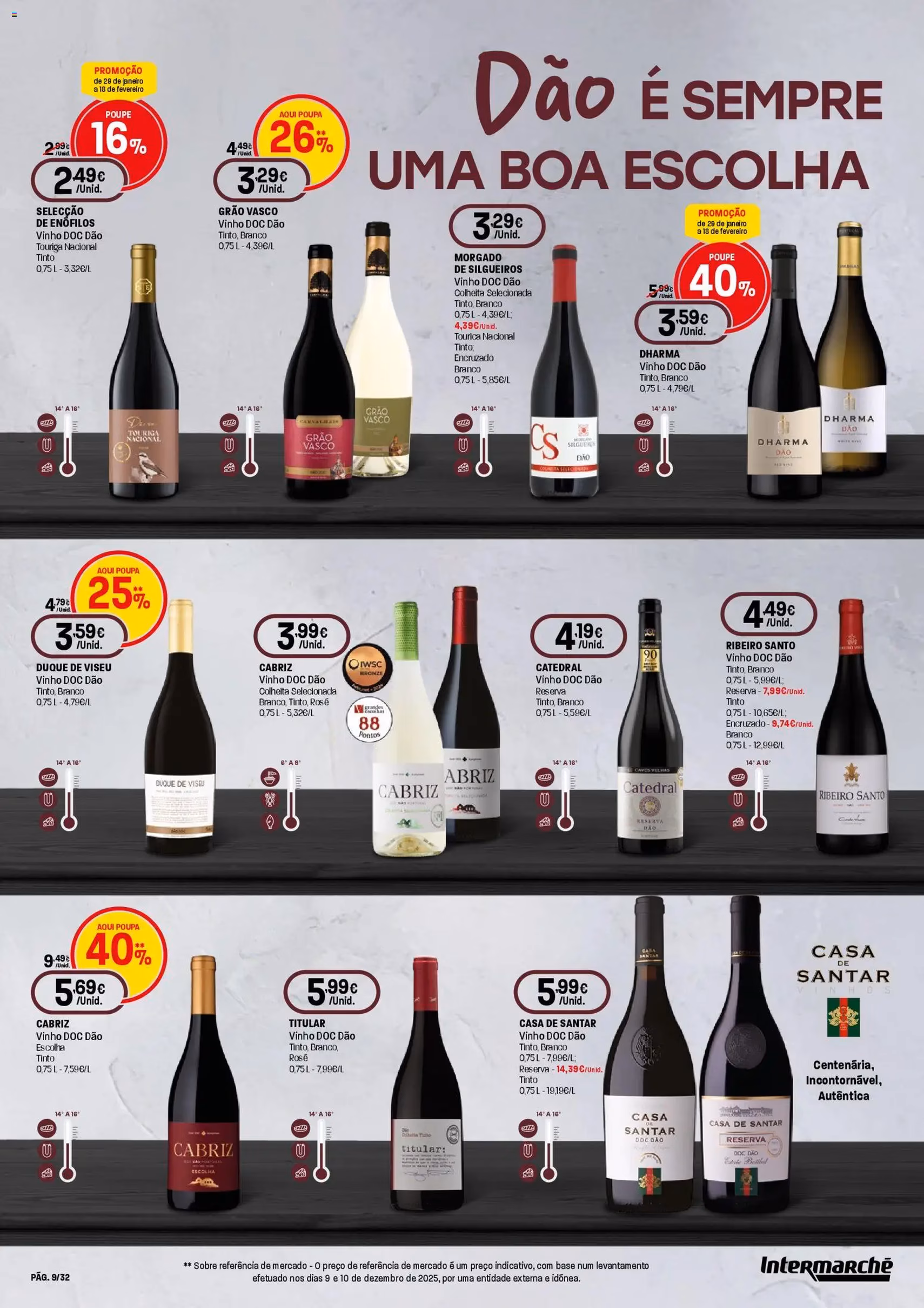 Intermarché - Queijos, Vinhos e Enchidos Super - folheto válido a partir de 29/01/2026 página 9 de 32