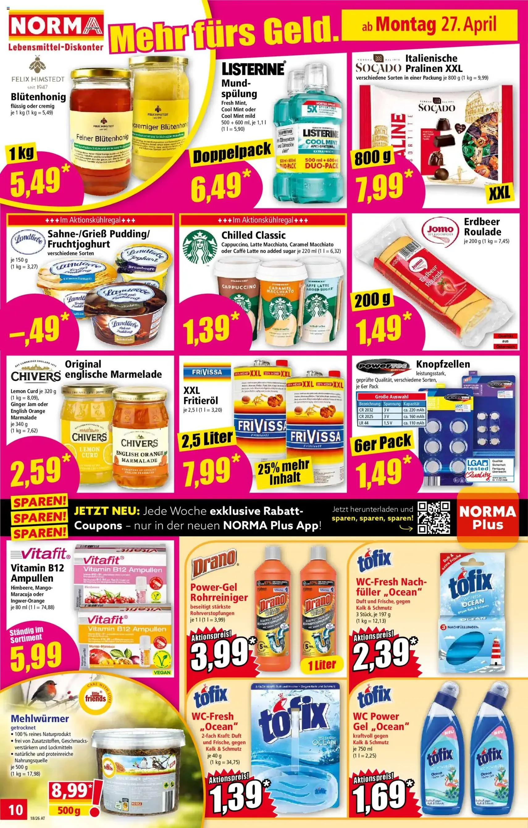 Norma Flugblatt - Gültiger Prospekt ab 27.04.2026, Seite 10 von insgesamt 17