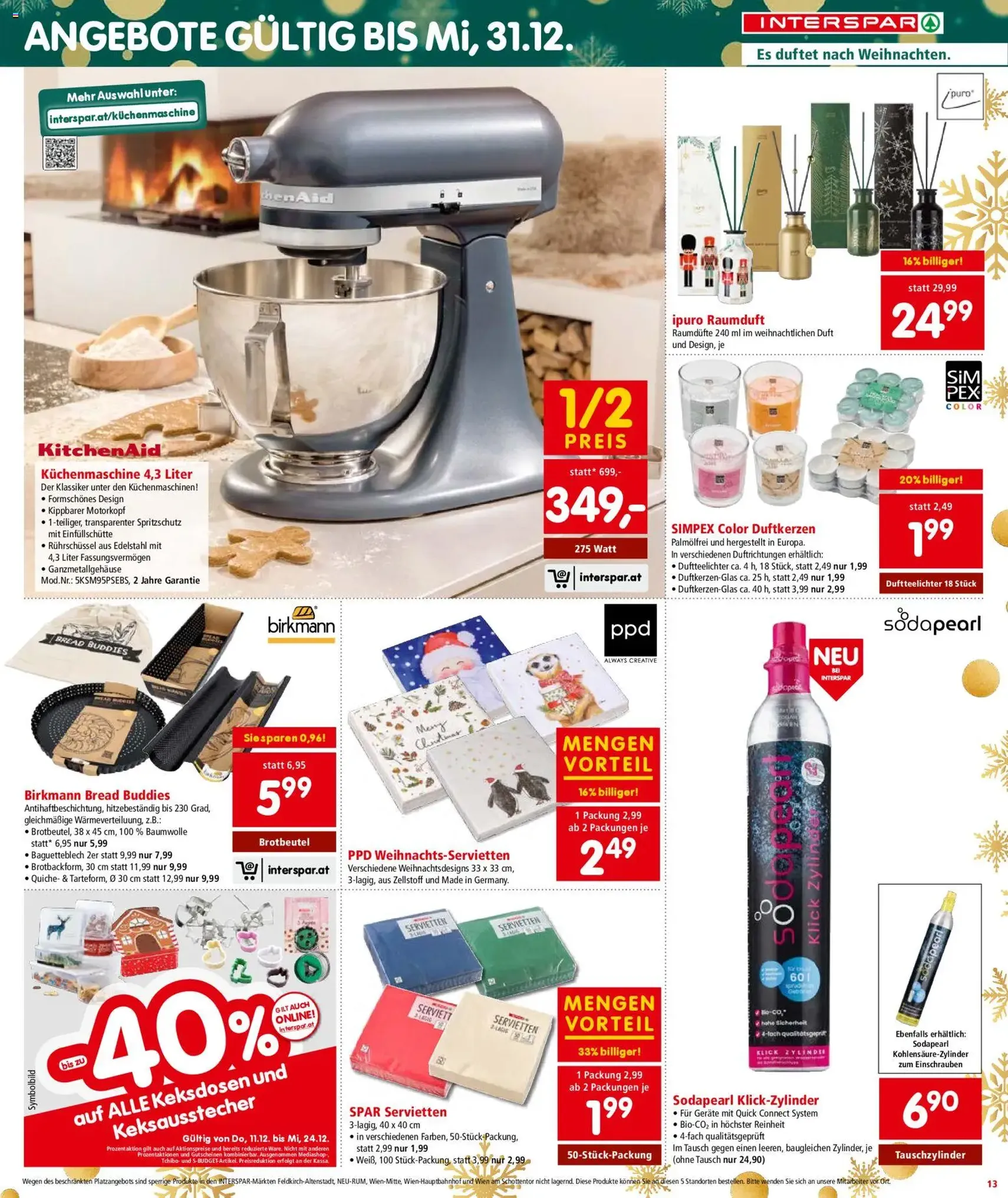 Interspar Flugblatt - Gültiger Prospekt ab 11.12.2025, Seite 14 von insgesamt 22