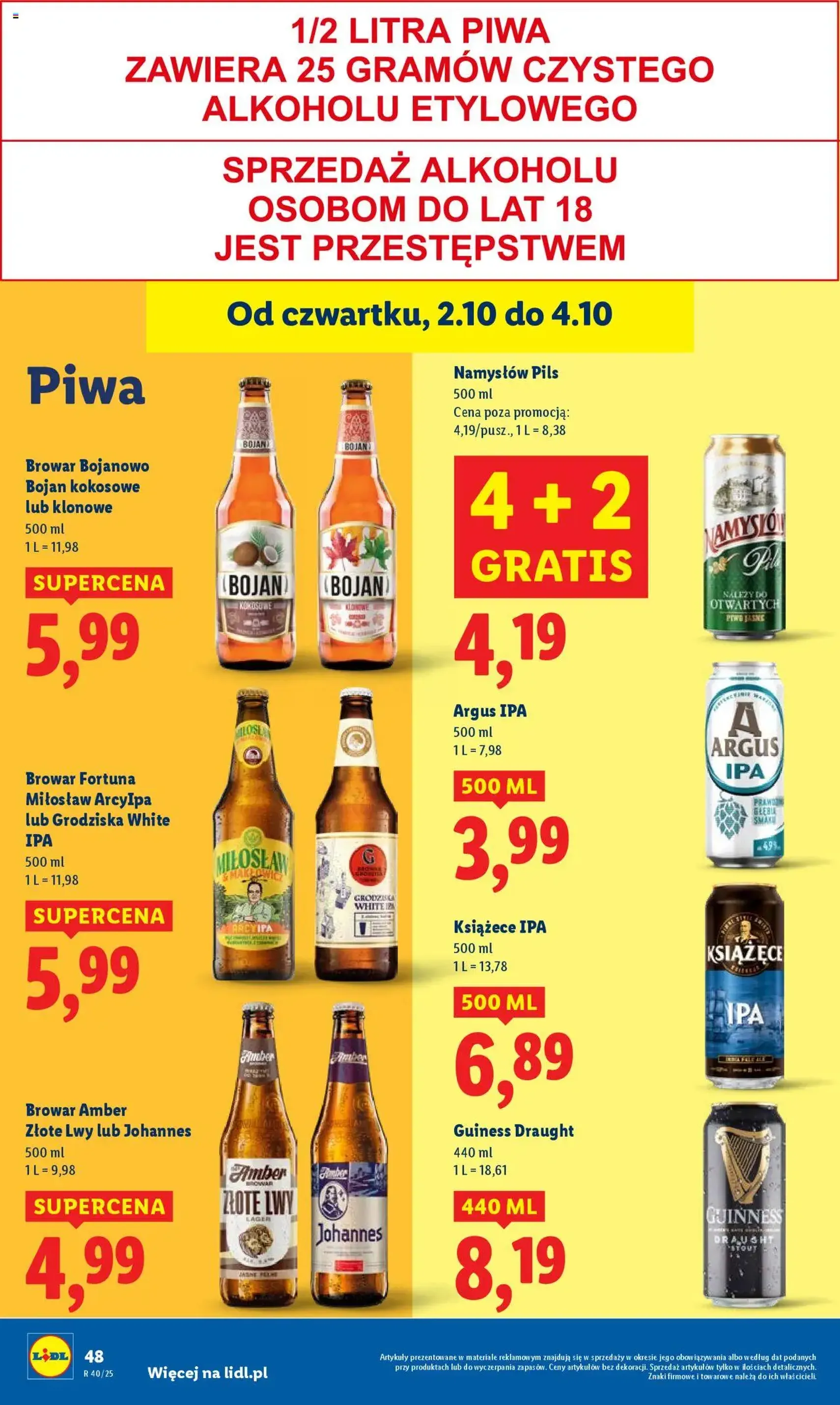 Lidl Gazetka - ważny gazetka od 02.10.2025 strona 52 z 74